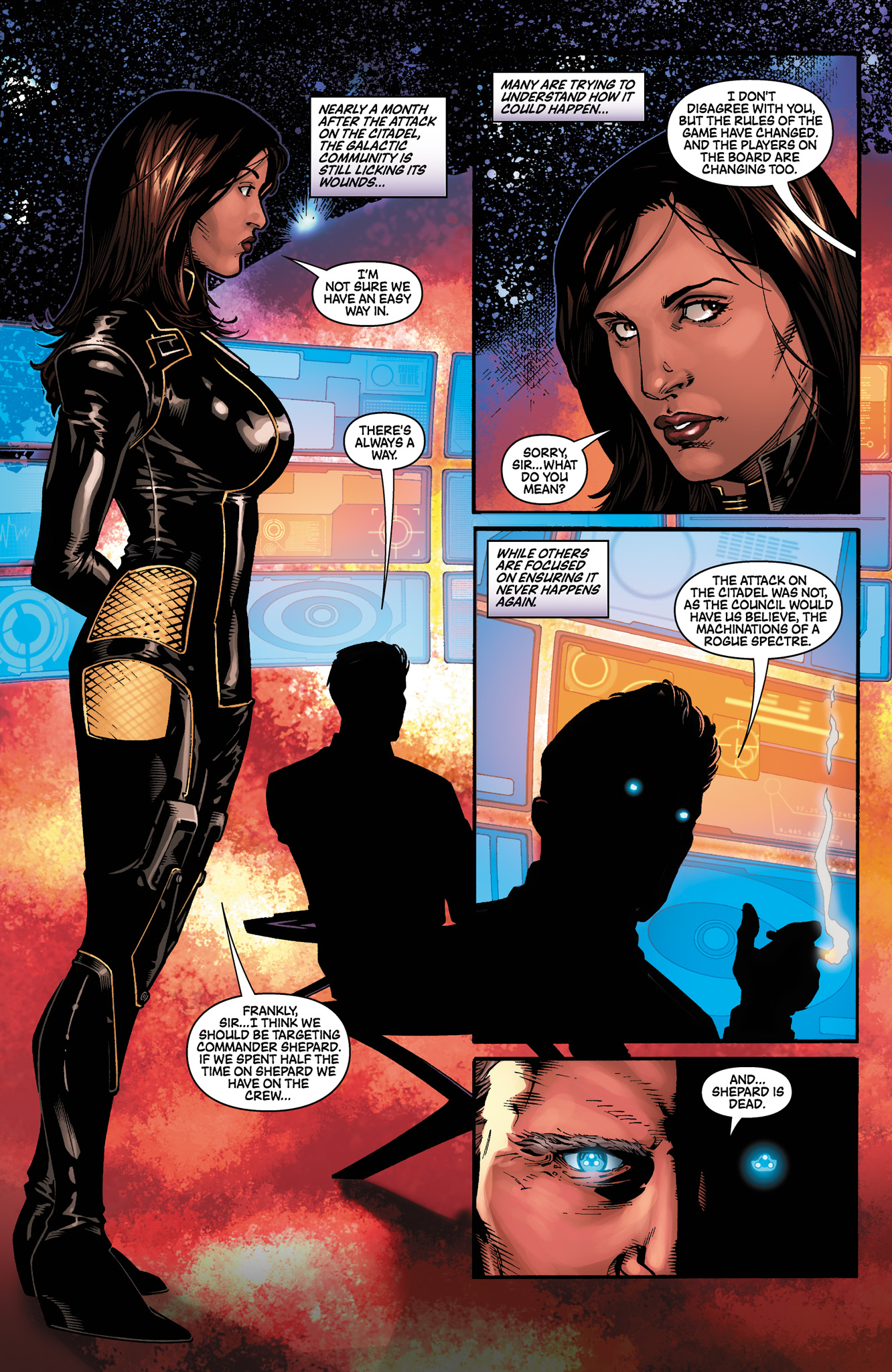 Read online Mass Effect: Foundation comic -  Issue #5 - 3