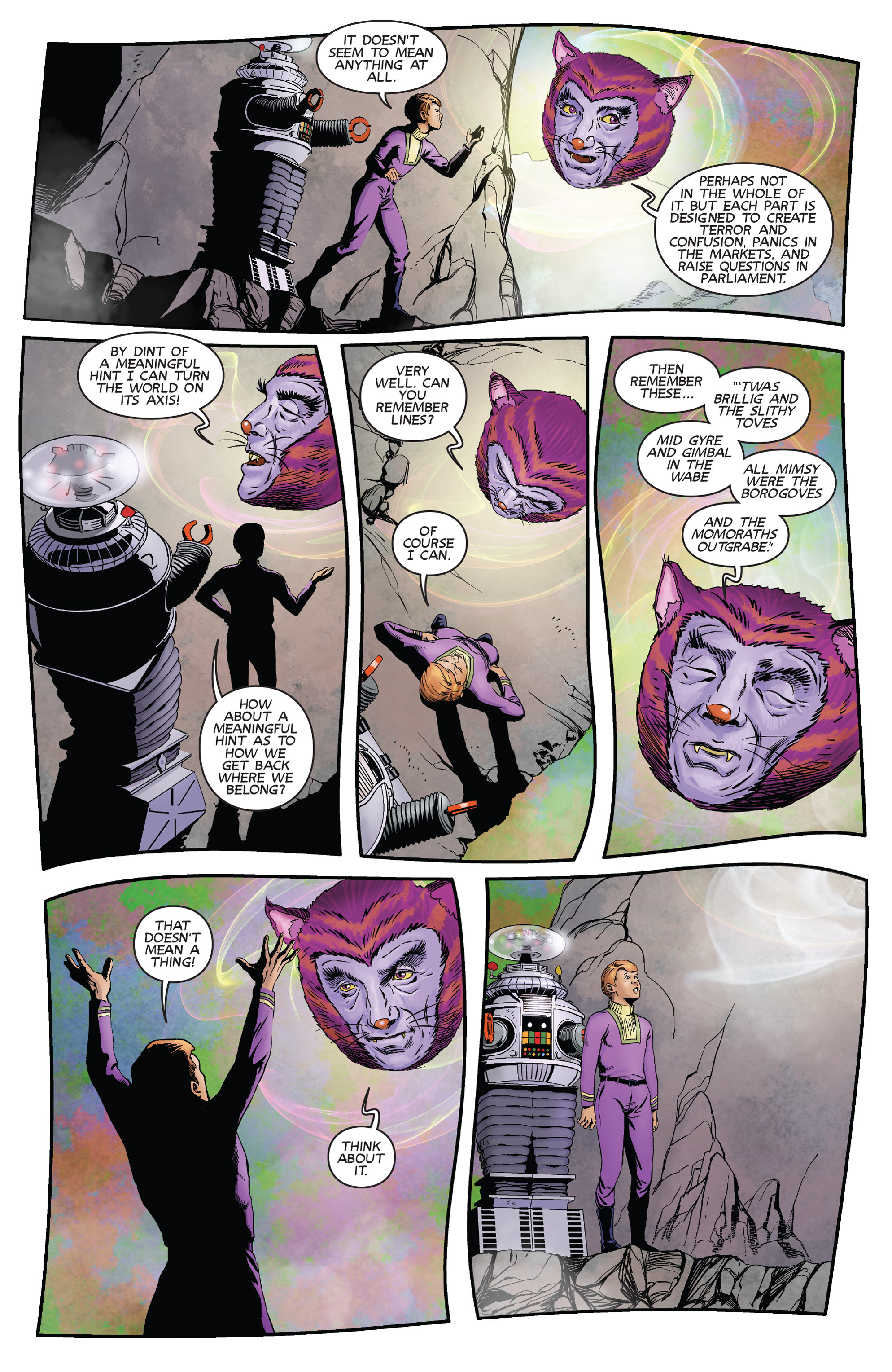 Read online Irwin Allen's Lost In Space: The Lost Adventures comic -  Issue #5 - 8