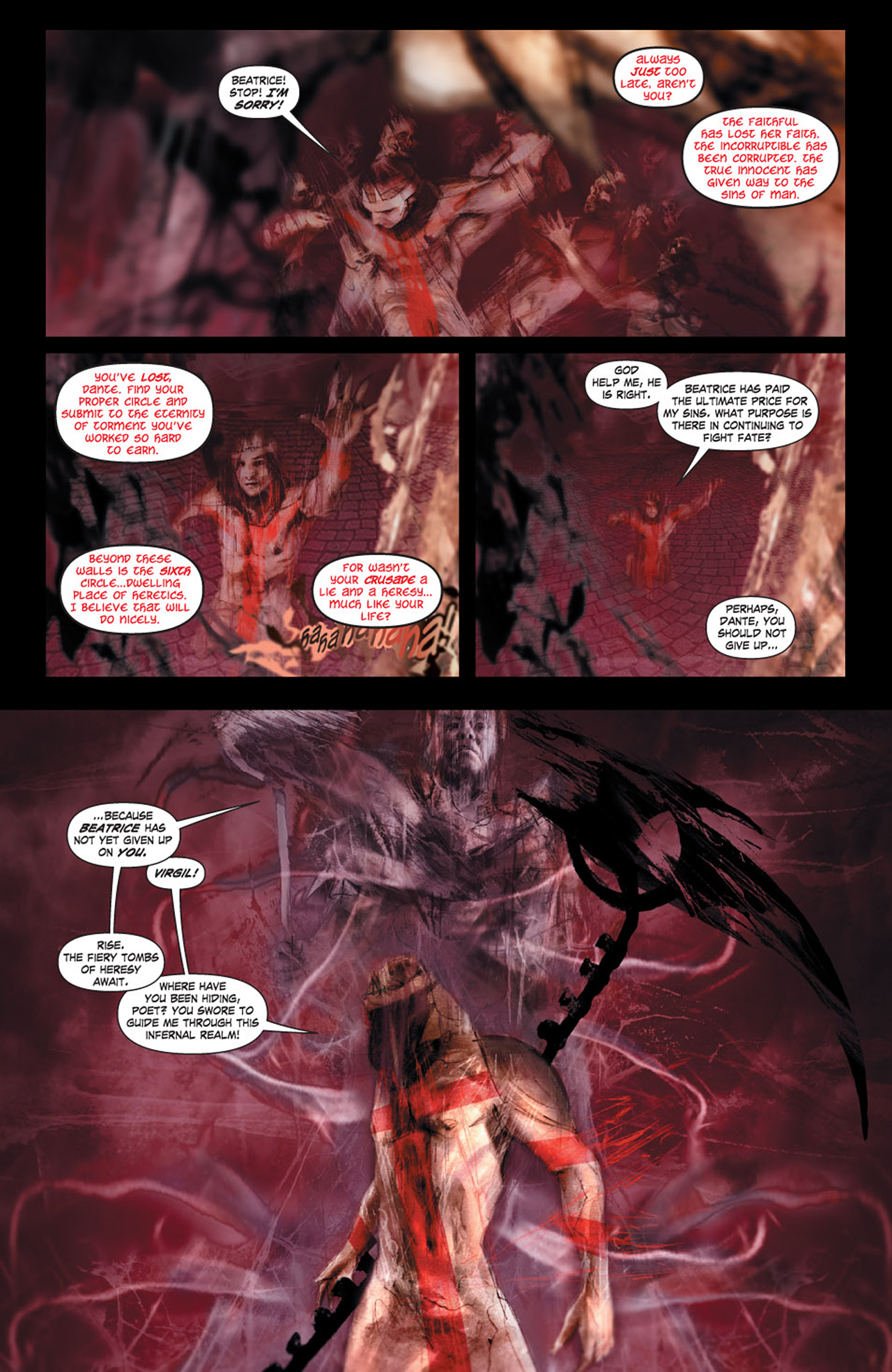 Read online Dante's Inferno comic -  Issue #4 - 6