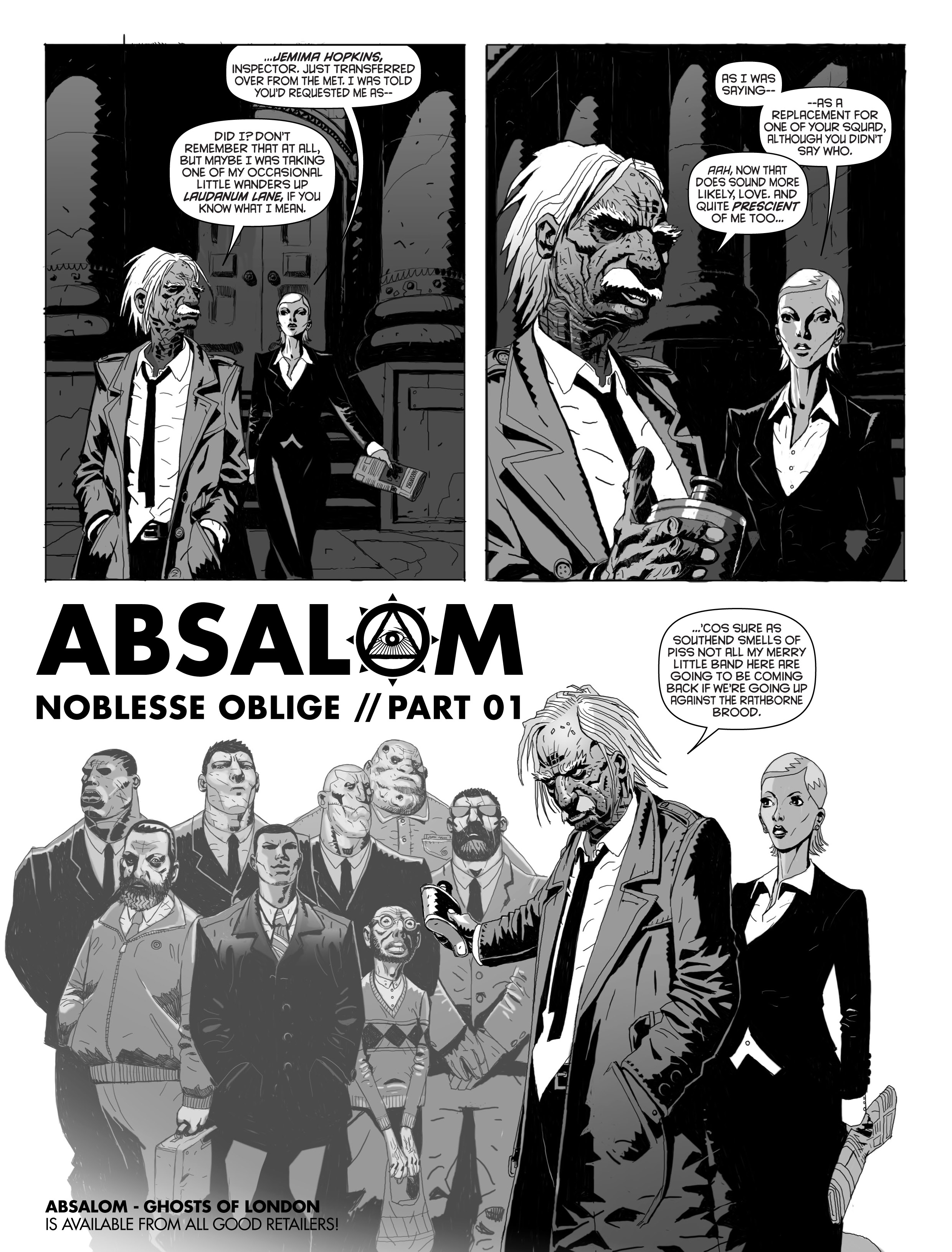 Read online Free Comic Book Day 2014 comic -  Issue # 2000 AD - 33