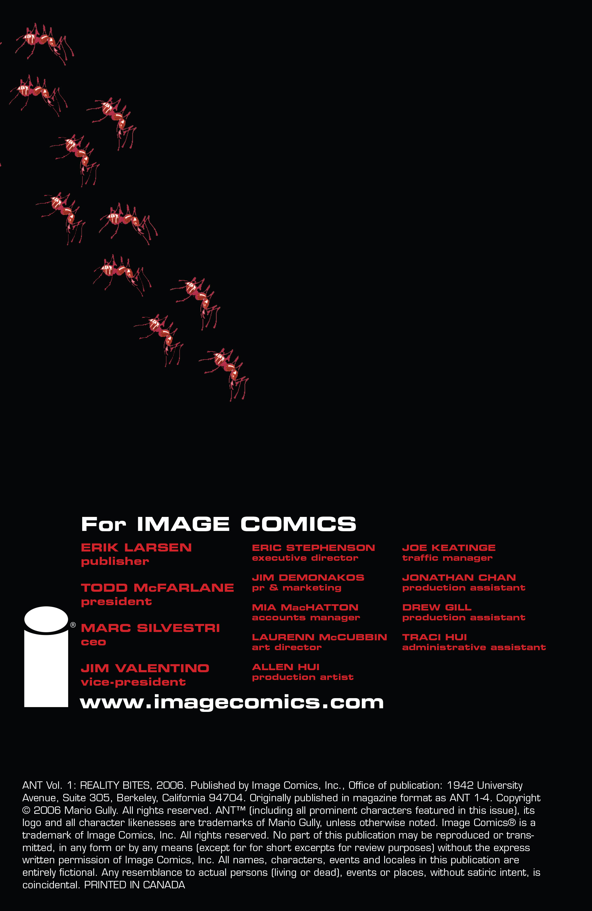 Read online Ant (2005) comic -  Issue #Ant (2004) _TPB - 5