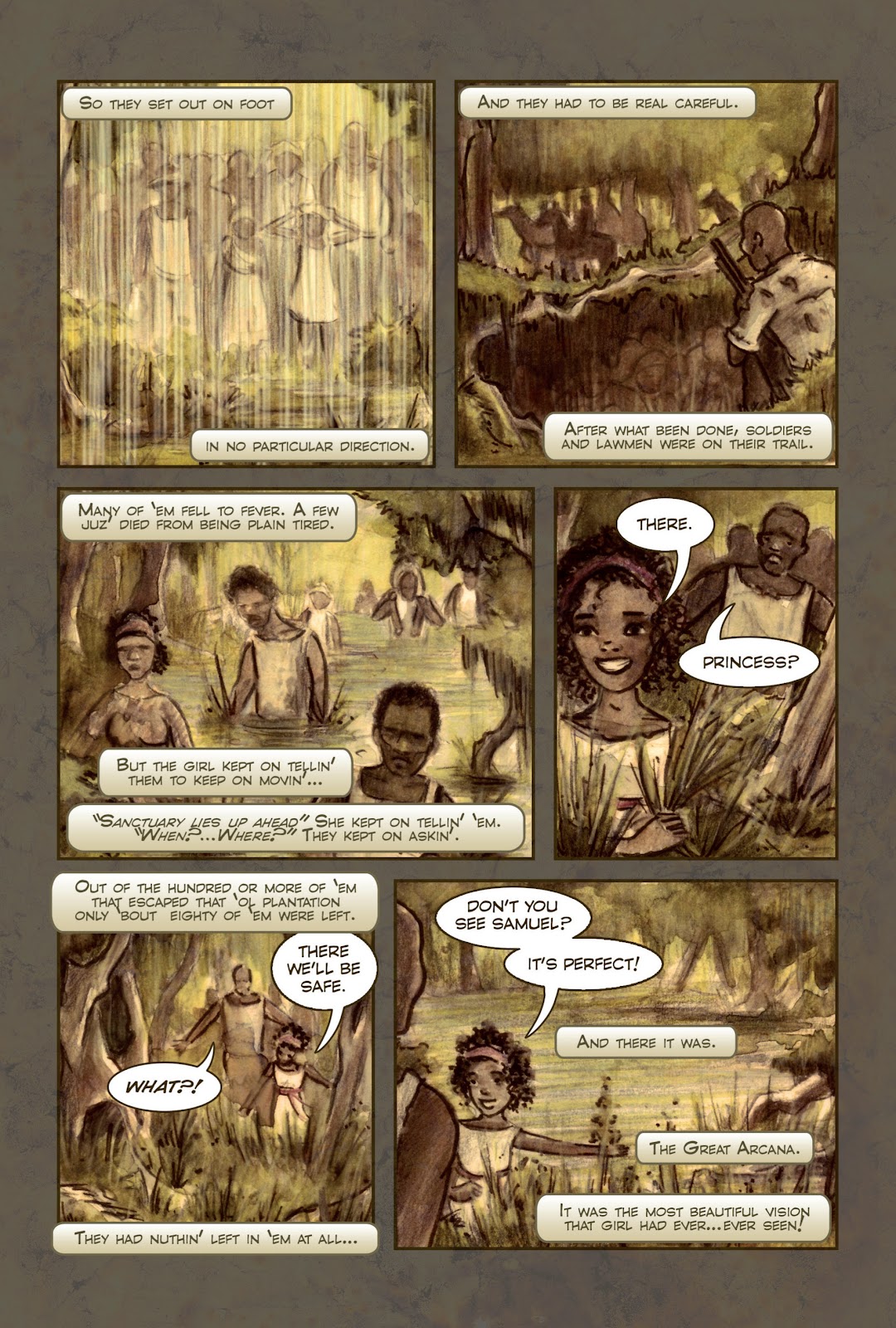 Bayou Arcana issue TPB - Page 9