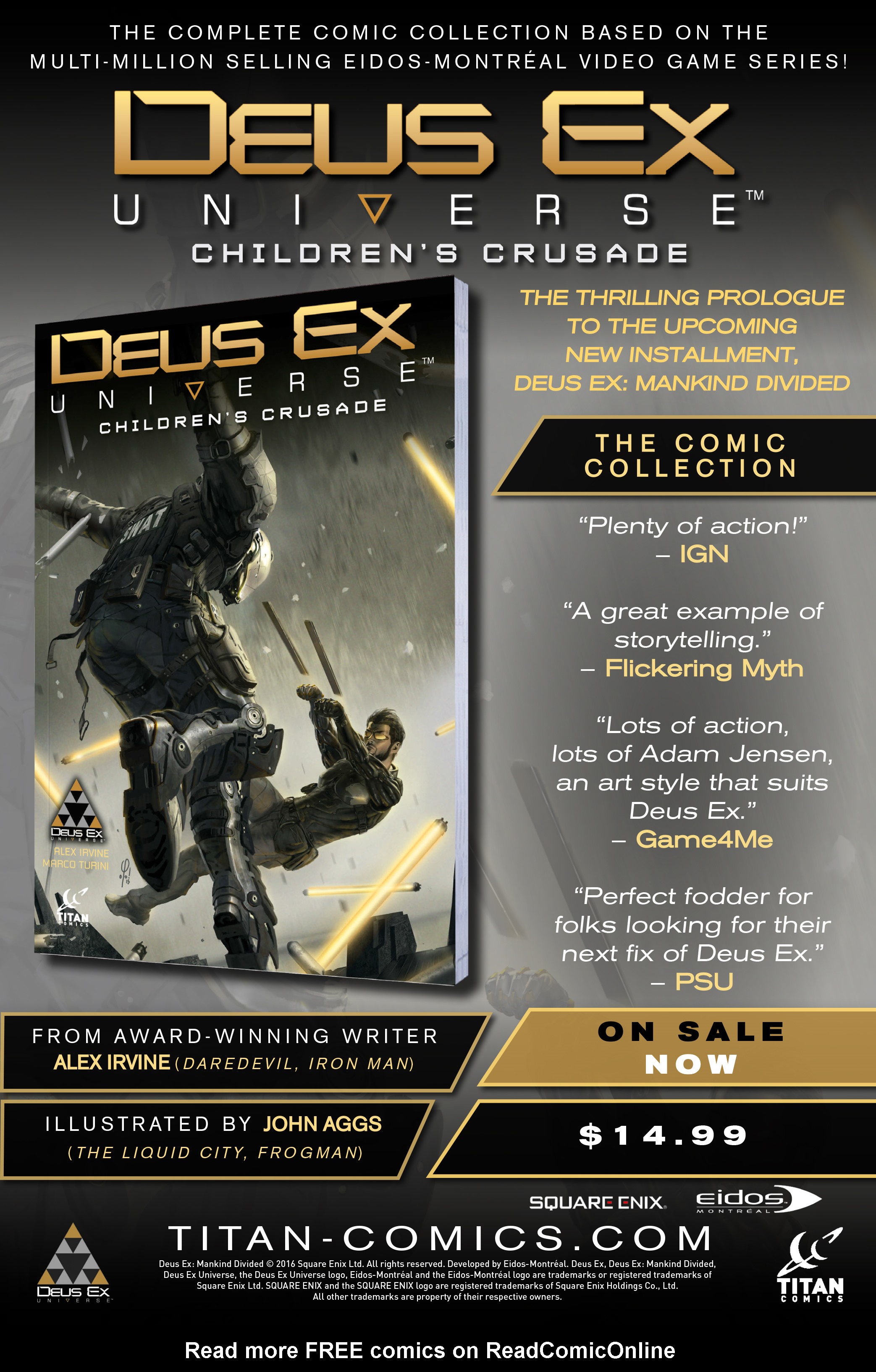 Read online Deus Ex: The Dawning Darkness comic -  Issue # Full - 14