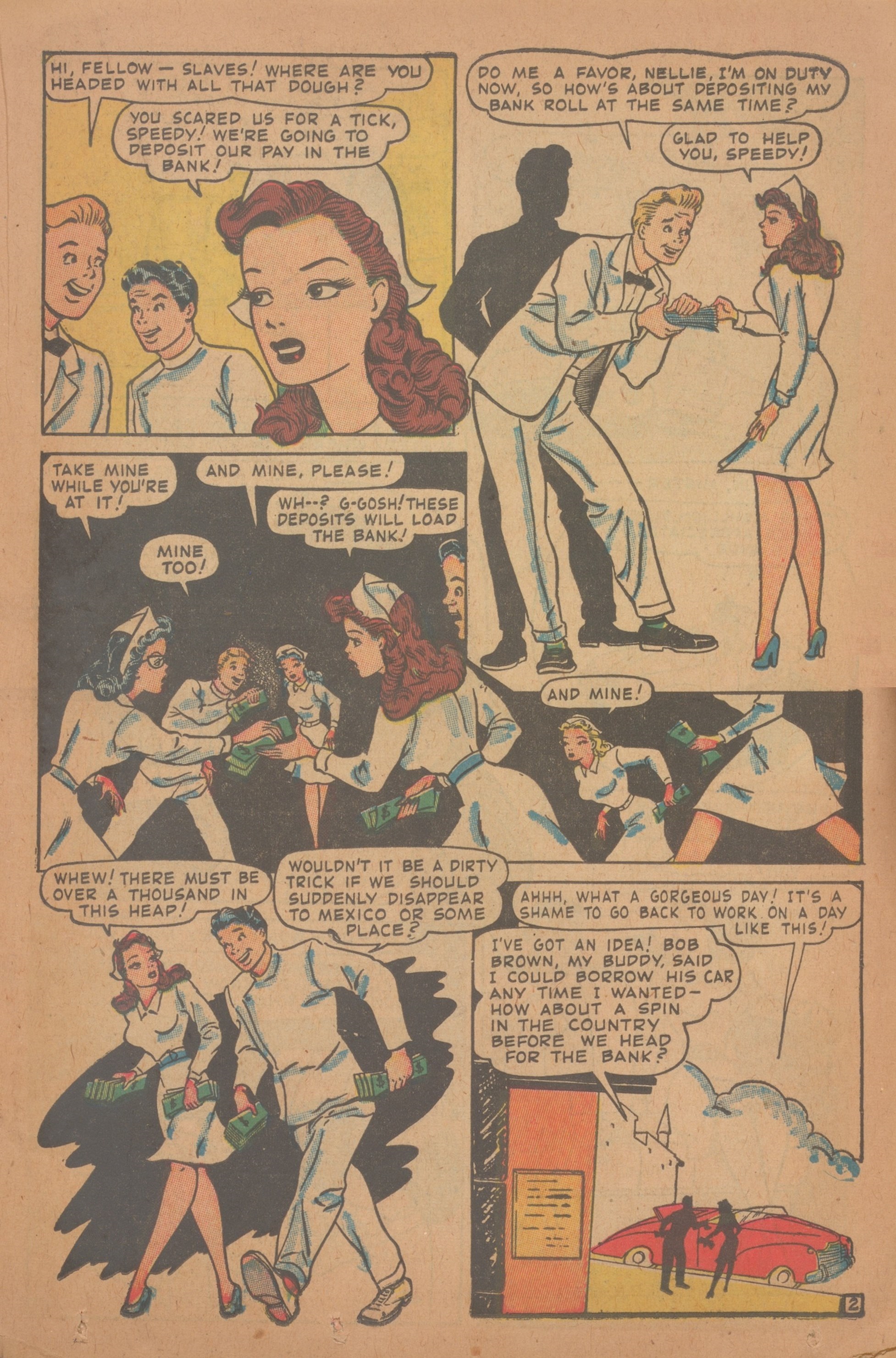 Read online Nellie The Nurse (1945) comic -  Issue #9 - 27