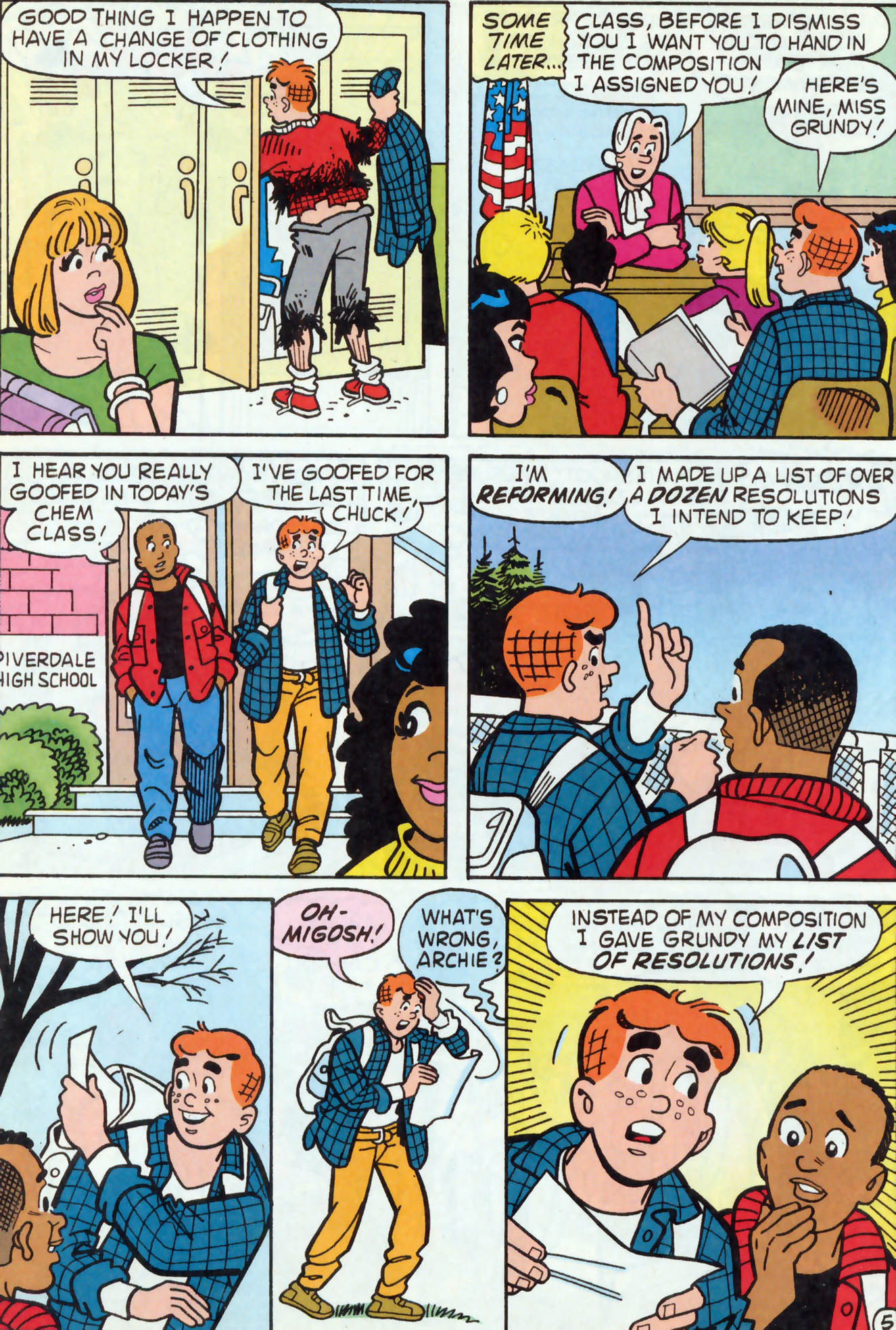 Read online Archie (1960) comic -  Issue #456 - 23