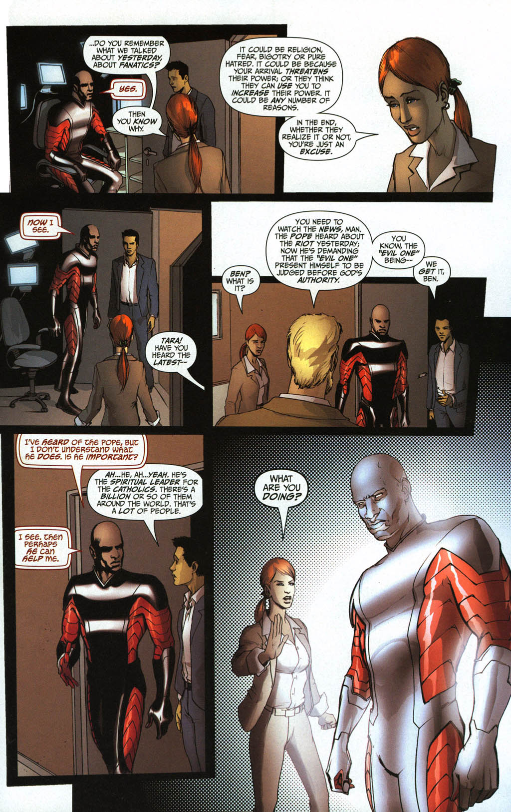 Read online Emissary comic -  Issue #3 - 21