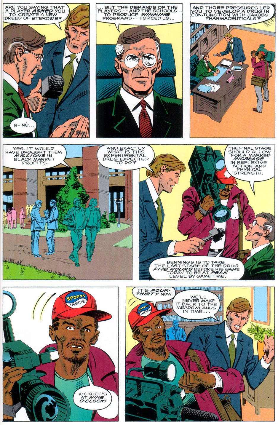 Read online NFL SuperPro Super Bowl Special comic -  Issue # Full - 37