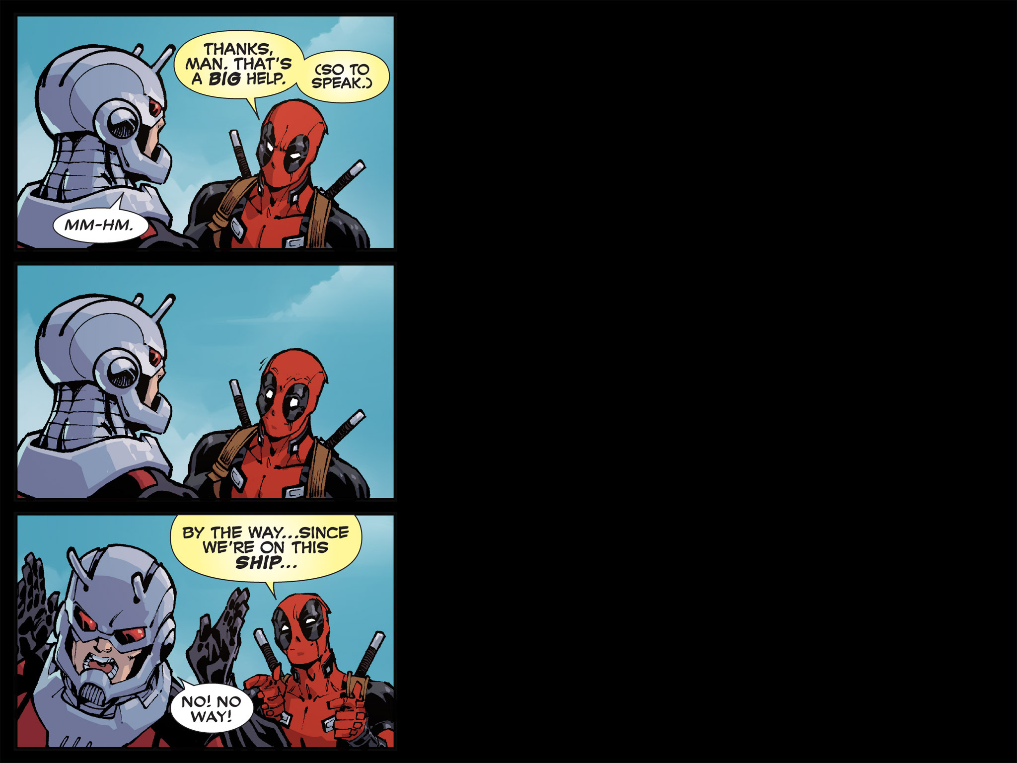 Read online Deadpool: Too Soon? Infinite Comic comic -  Issue #4 - 42