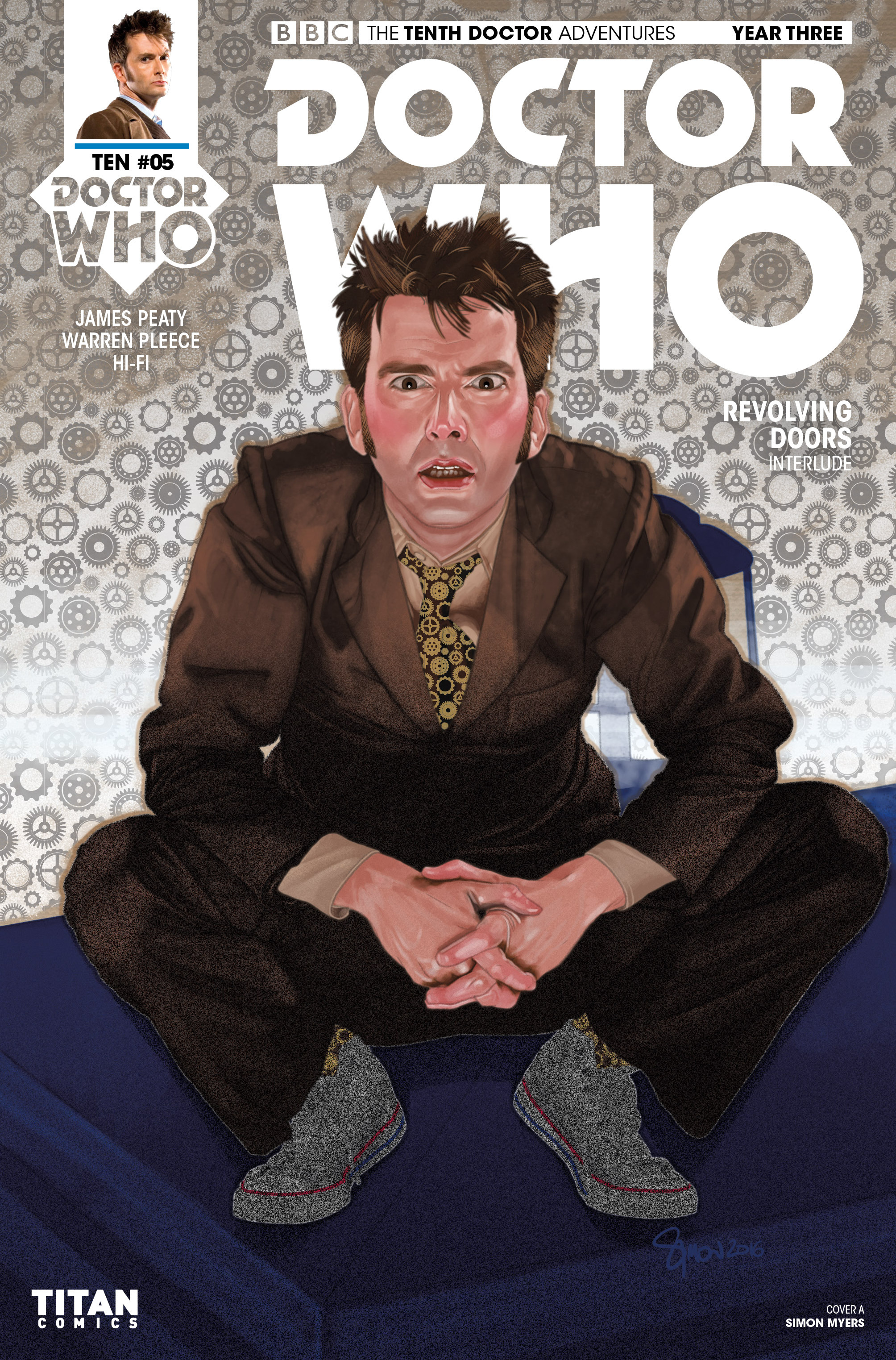 Read online Doctor Who: The Tenth Doctor Year Three comic -  Issue #5 - 1