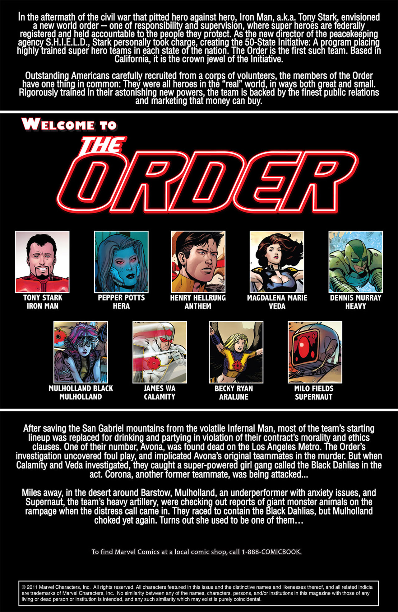 Read online The Order (2007) comic -  Issue #6 - 2