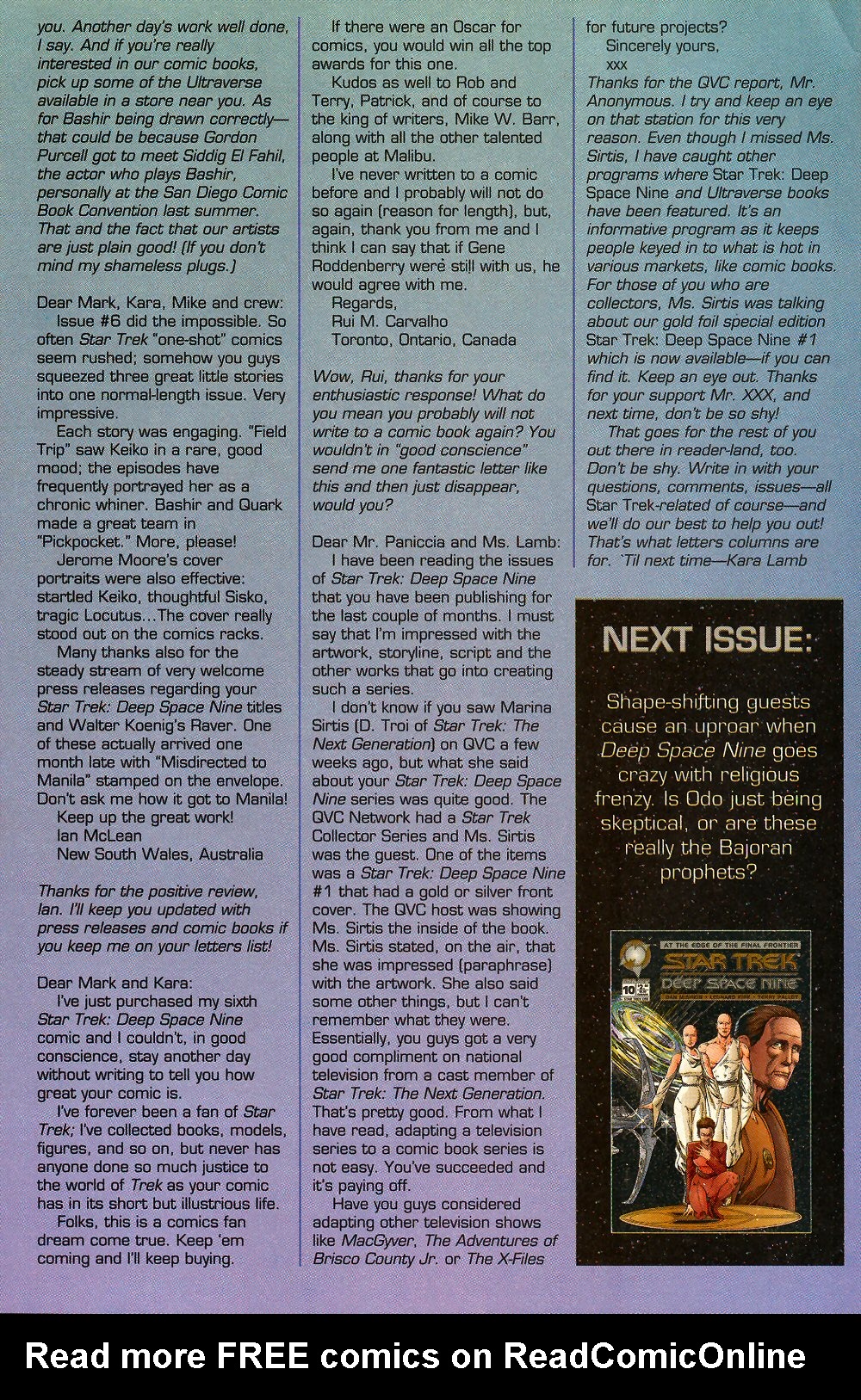 Read online Star Trek: Deep Space Nine (1993) comic -  Issue #9 - 32