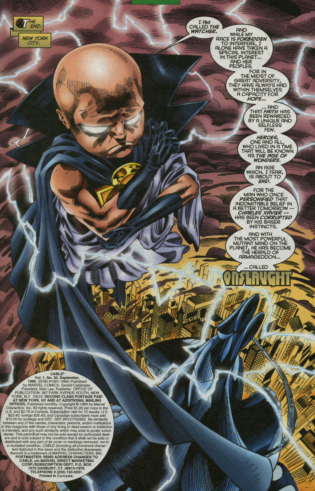 Read online Cable (1993) comic -  Issue #35 - 3