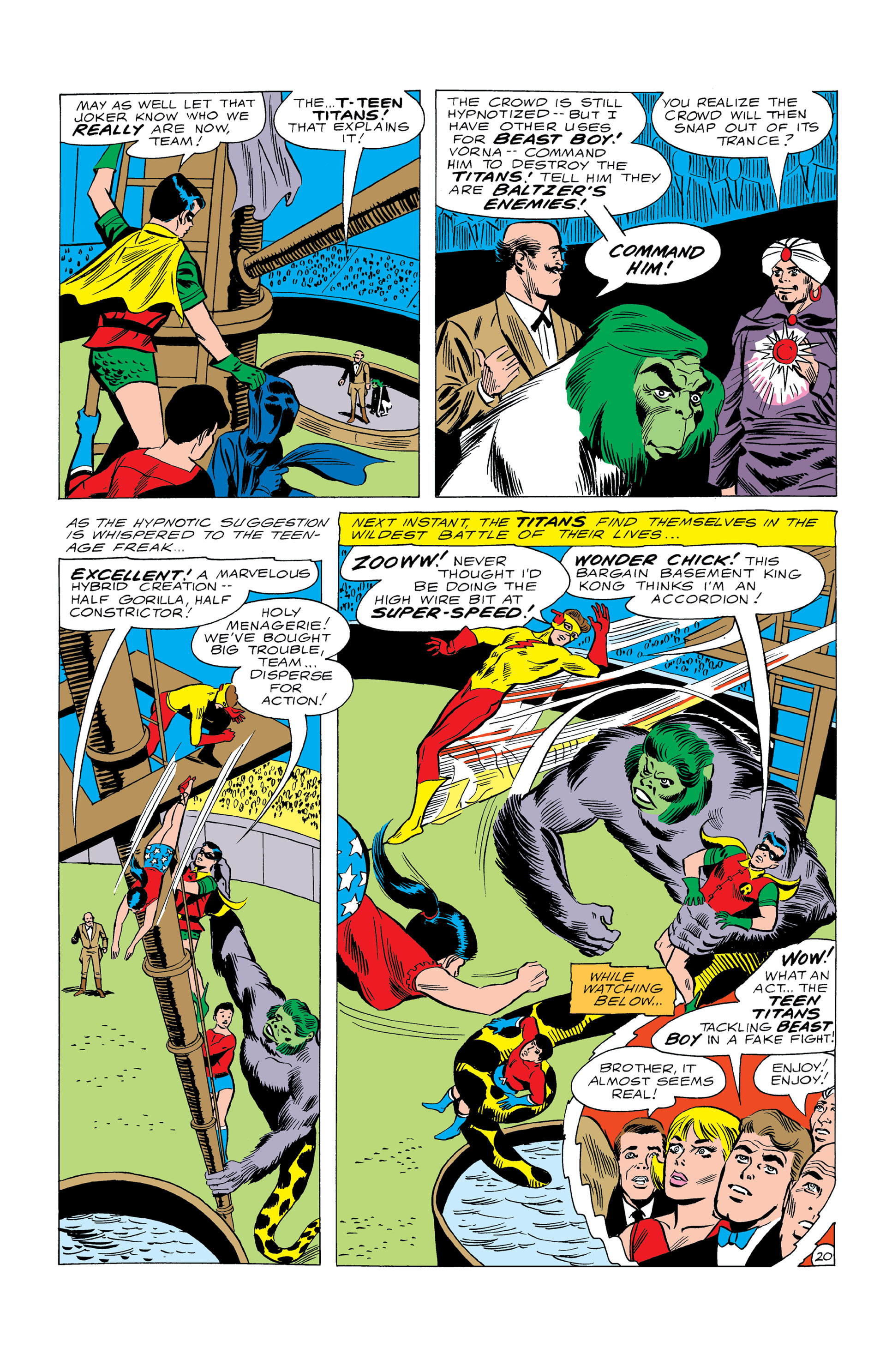 Read online Teen Titans (1966) comic -  Issue #6 - 21