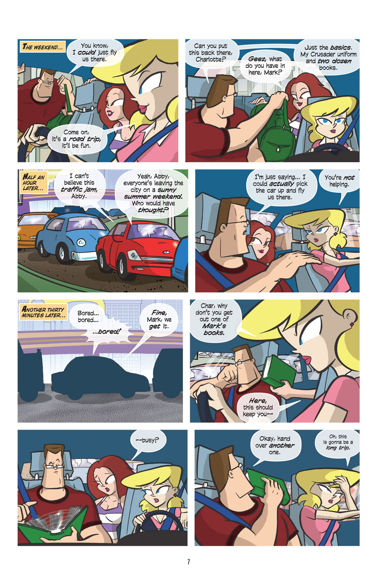 Read online Love and Capes comic -  Issue #4 - 8