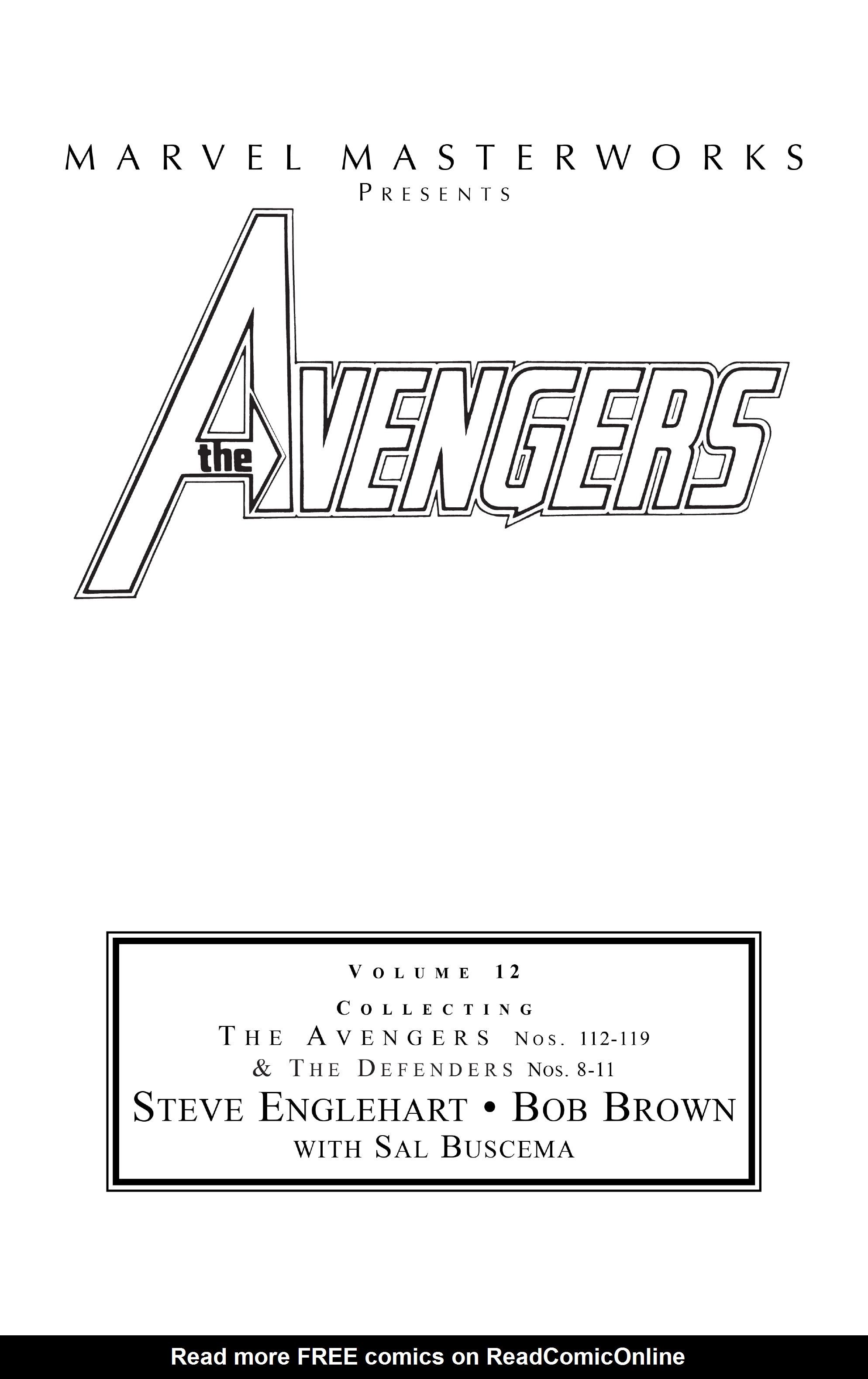 Read online Marvel Masterworks: The Avengers comic -  Issue # TPB 12 (Part 1) - 2