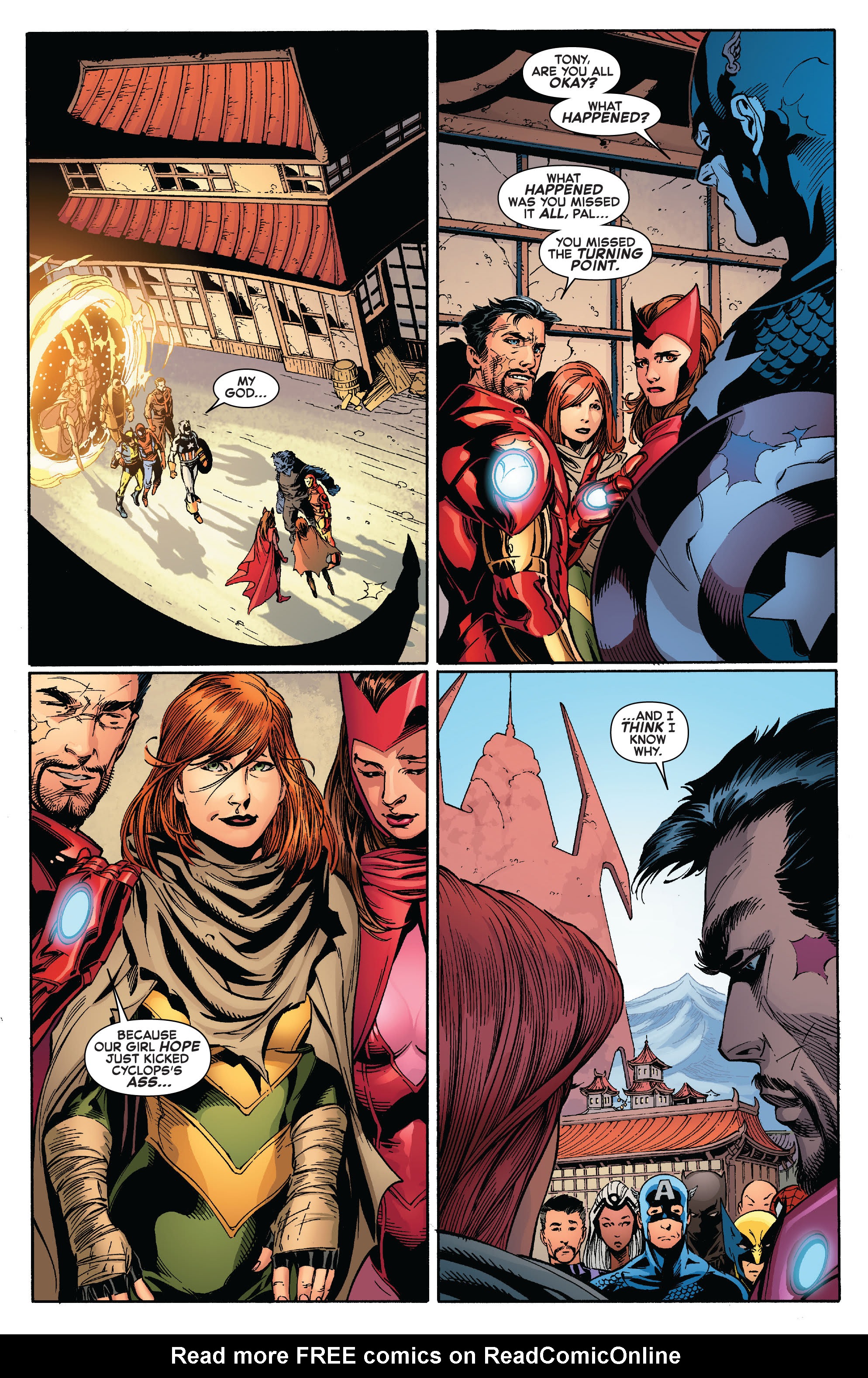 Read online Avengers vs. X-Men Omnibus comic -  Issue # TPB (Part 4) - 8