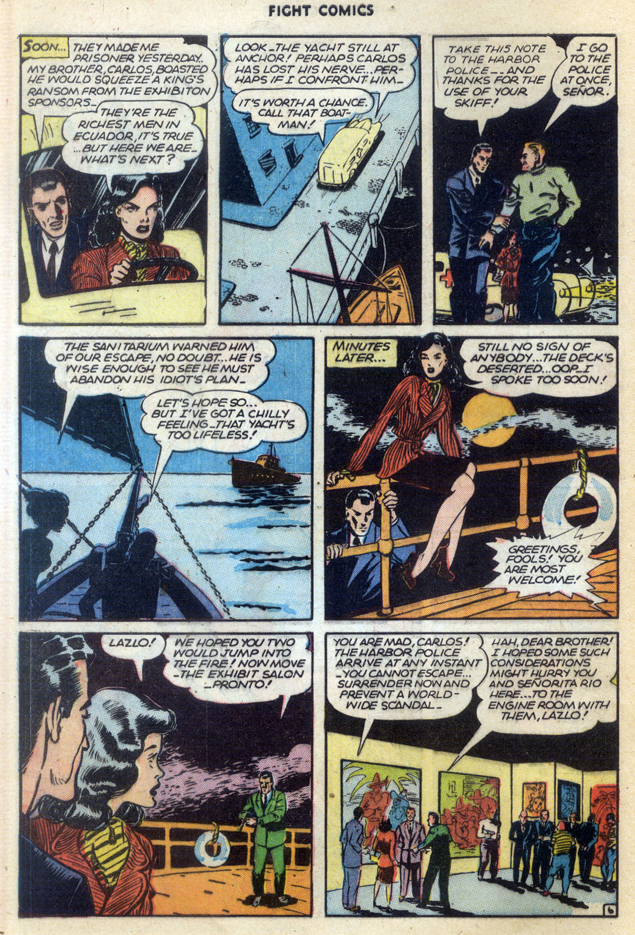 Read online Fight Comics comic -  Issue #43 - 8