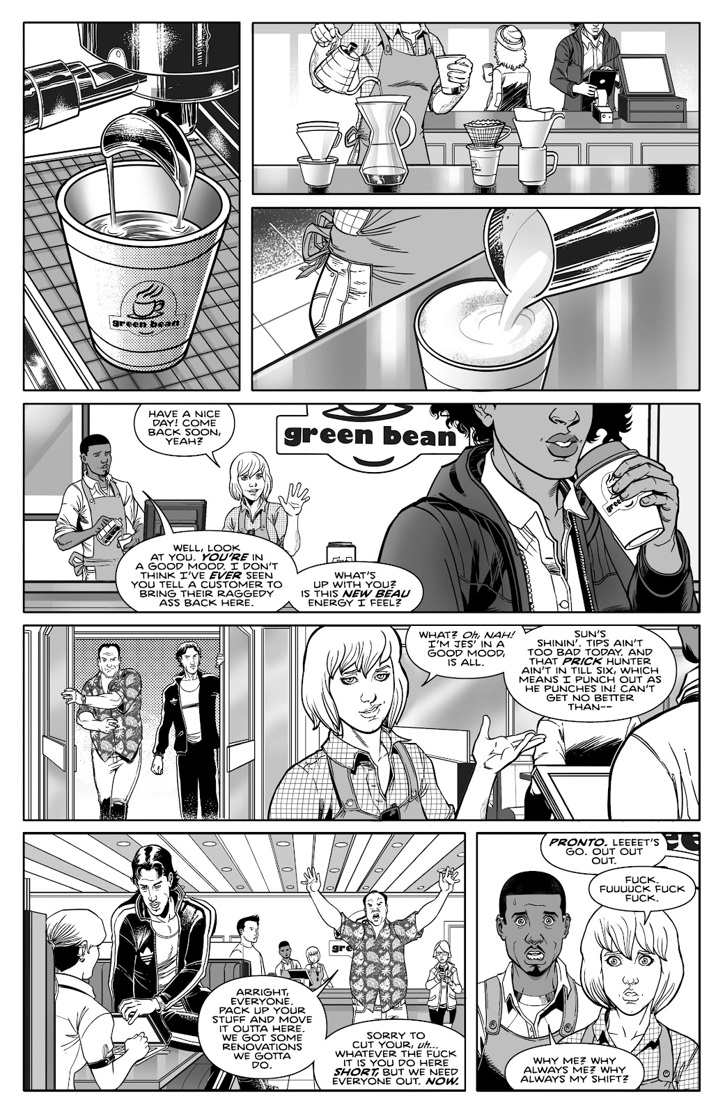 Gangster Ass Barista issue 1 - Page 17