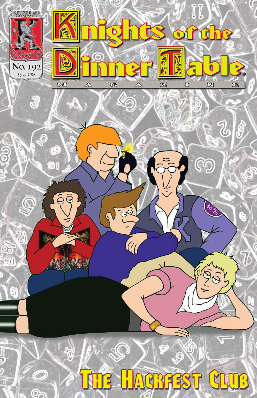 Read online Knights of the Dinner Table comic -  Issue #192 - 1