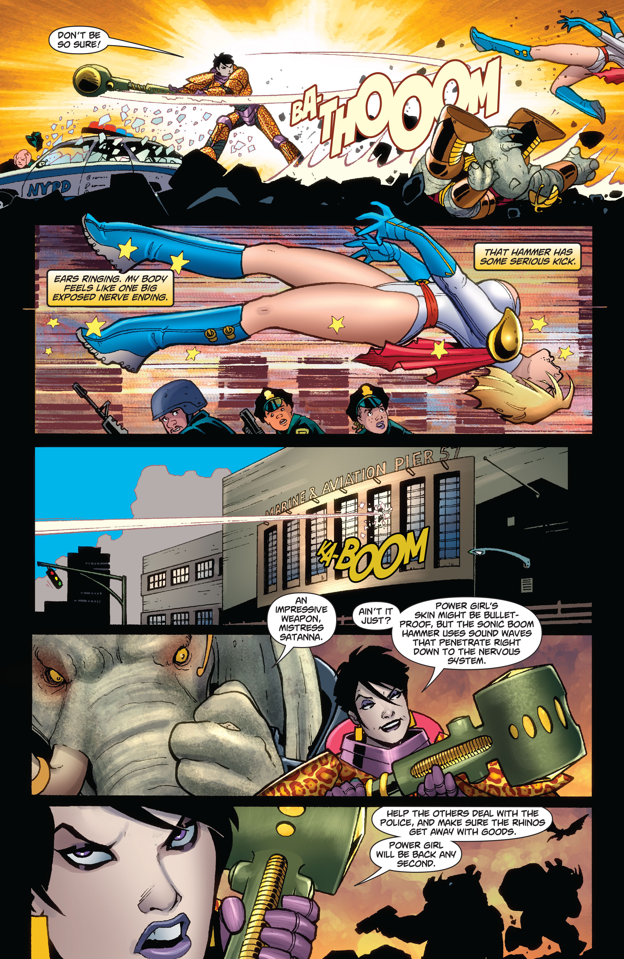 Read online Power Girl (2009) comic -  Issue #9 - 15