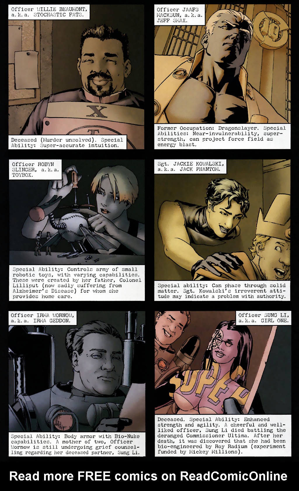 Read online ABC: A-Z, Top 10 and Teams comic -  Issue # Full - 12