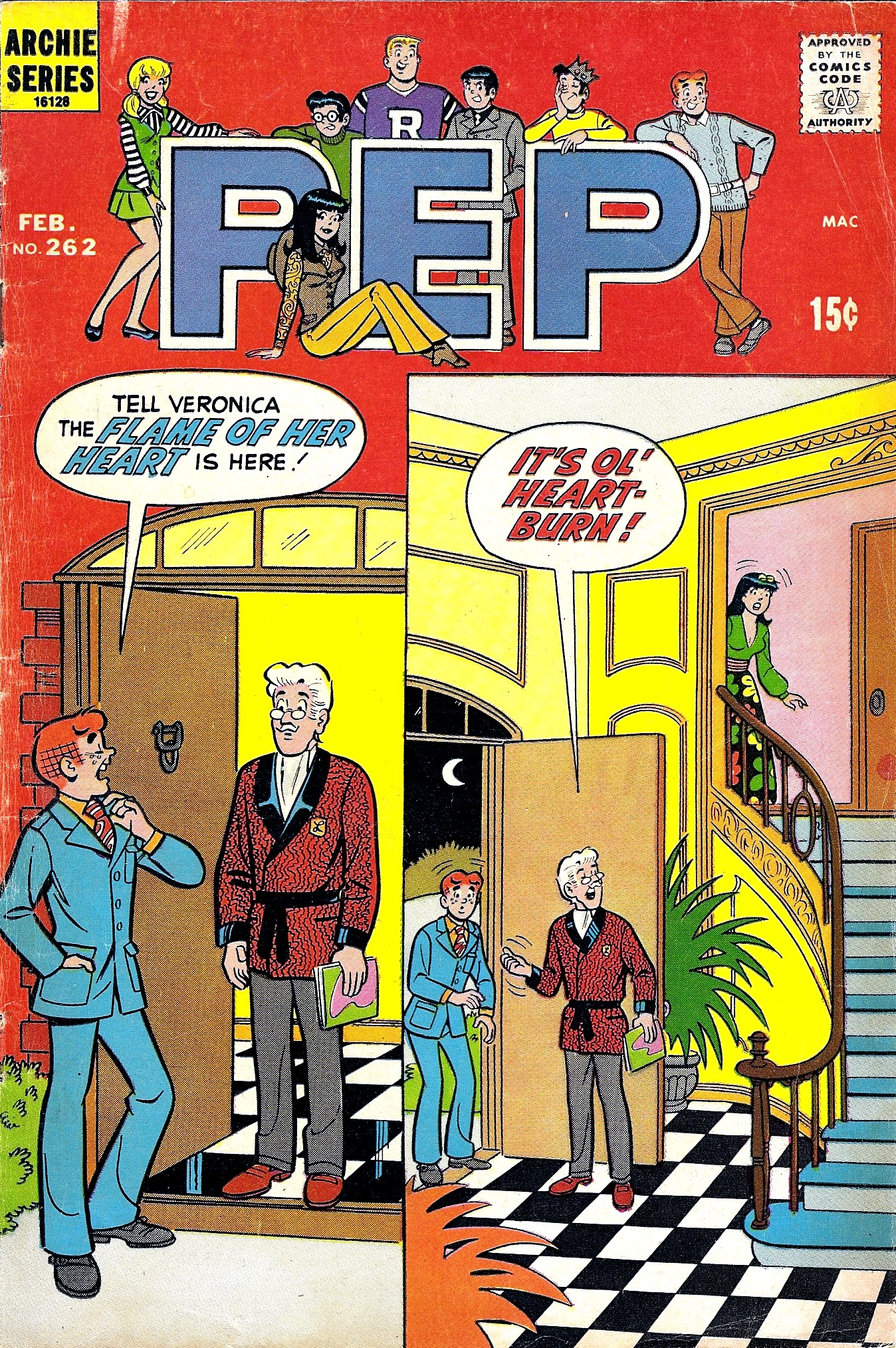 Read online Pep Comics comic -  Issue #262 - 1