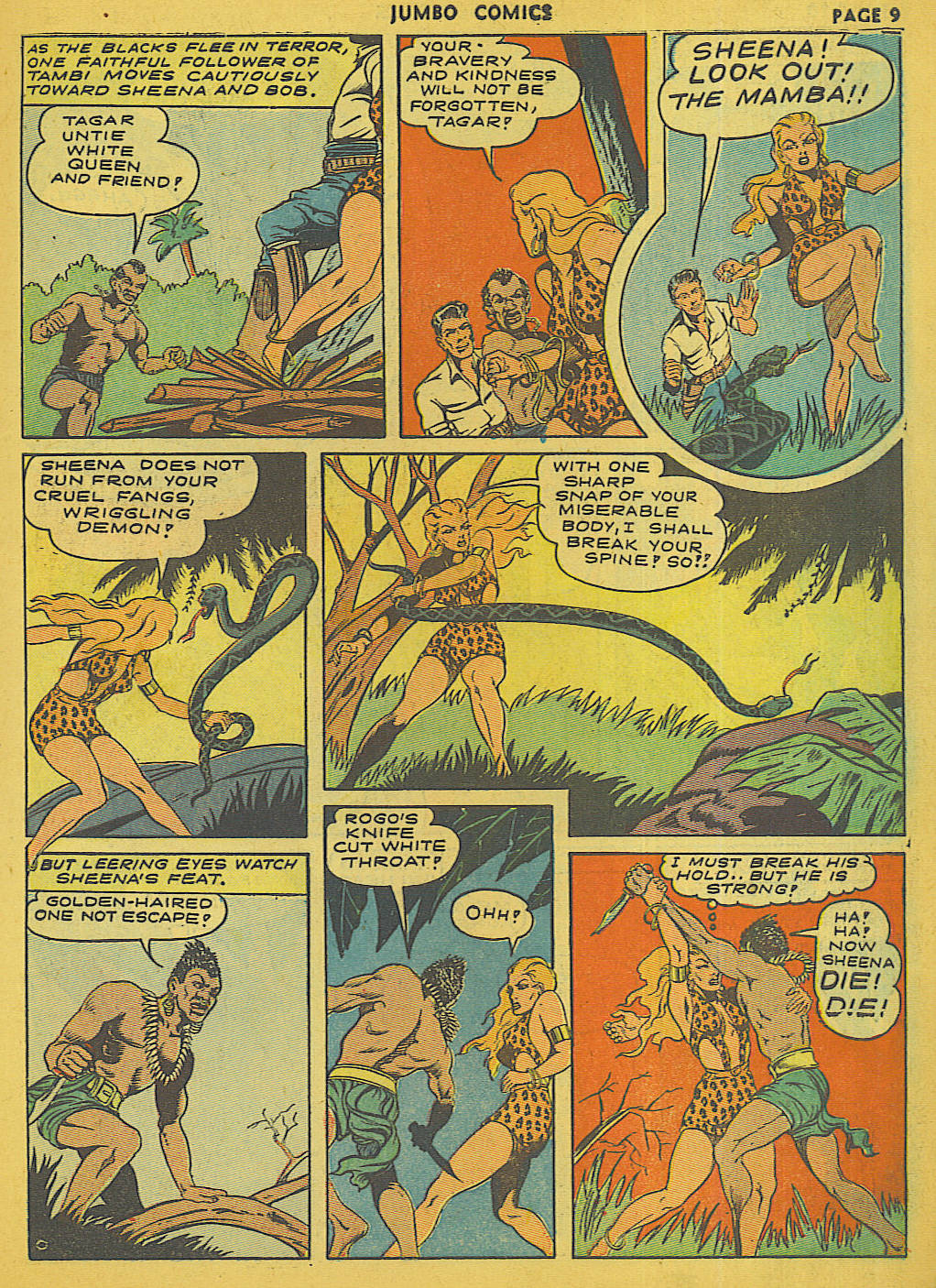 Read online Jumbo Comics comic -  Issue #49 - 11