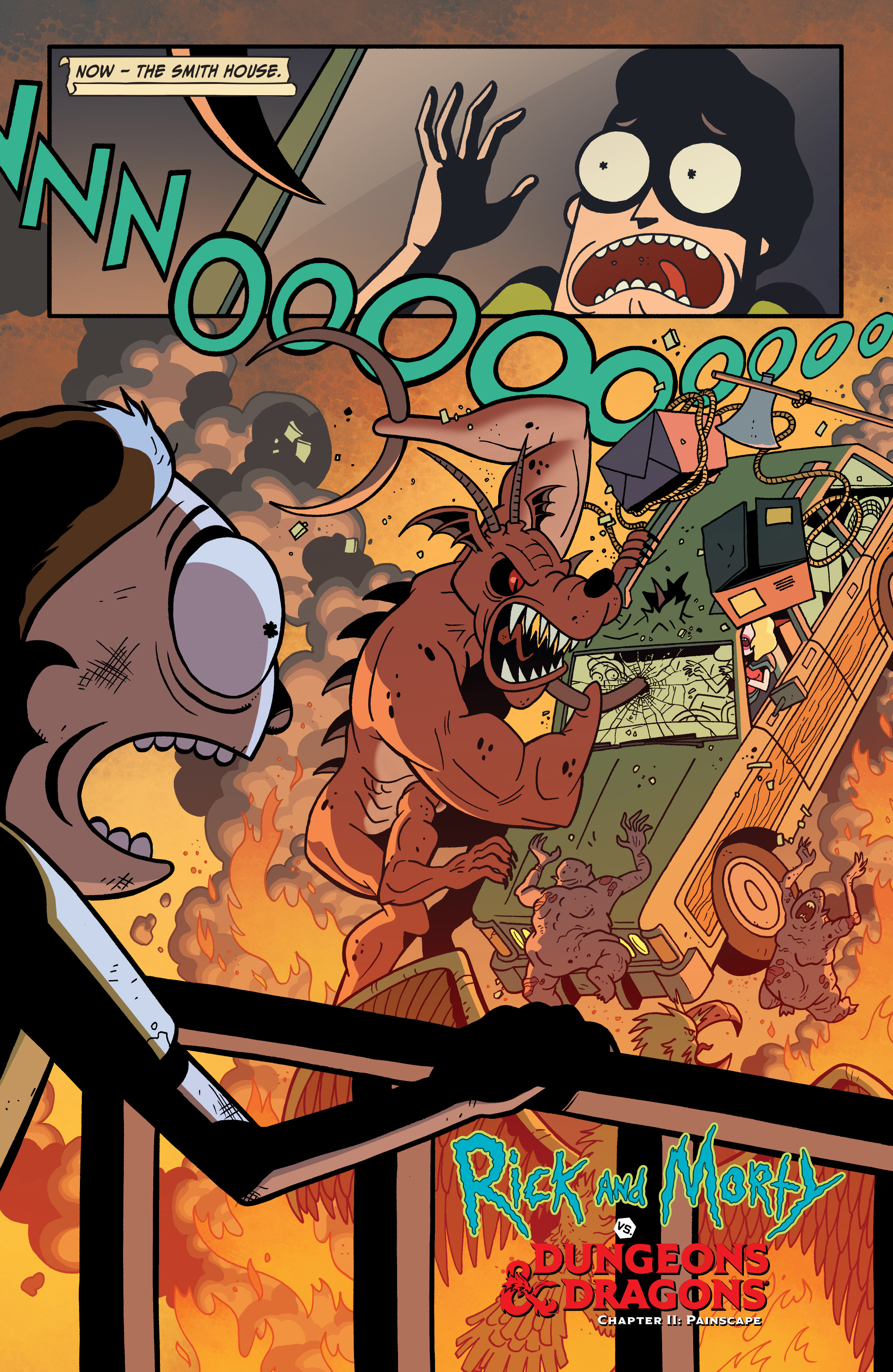 Read online Rick and Morty vs. Dungeons & Dragons II: Painscape comic -  Issue #3 - 5