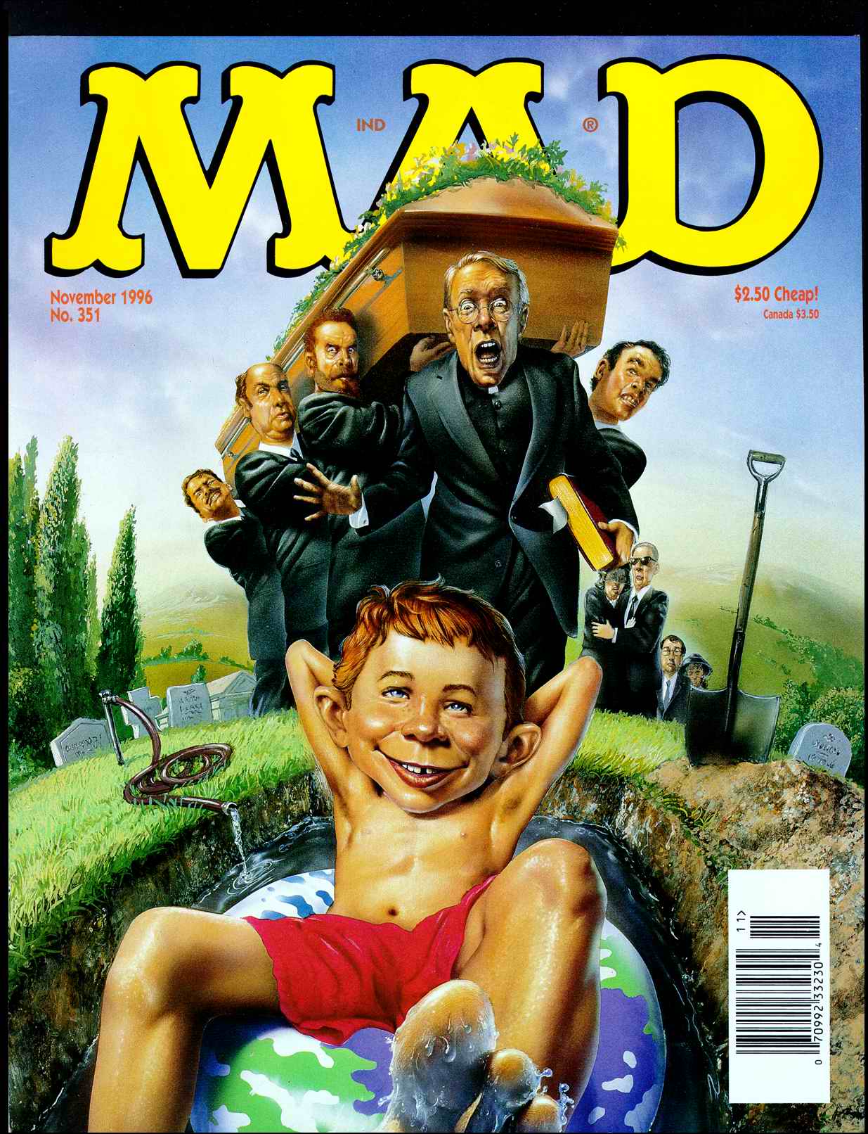 Read online MAD comic -  Issue #351 - 1
