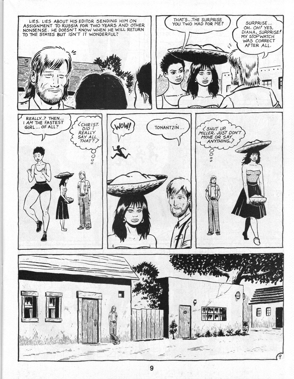 Read online Love and Rockets (1982) comic -  Issue #14 - 11