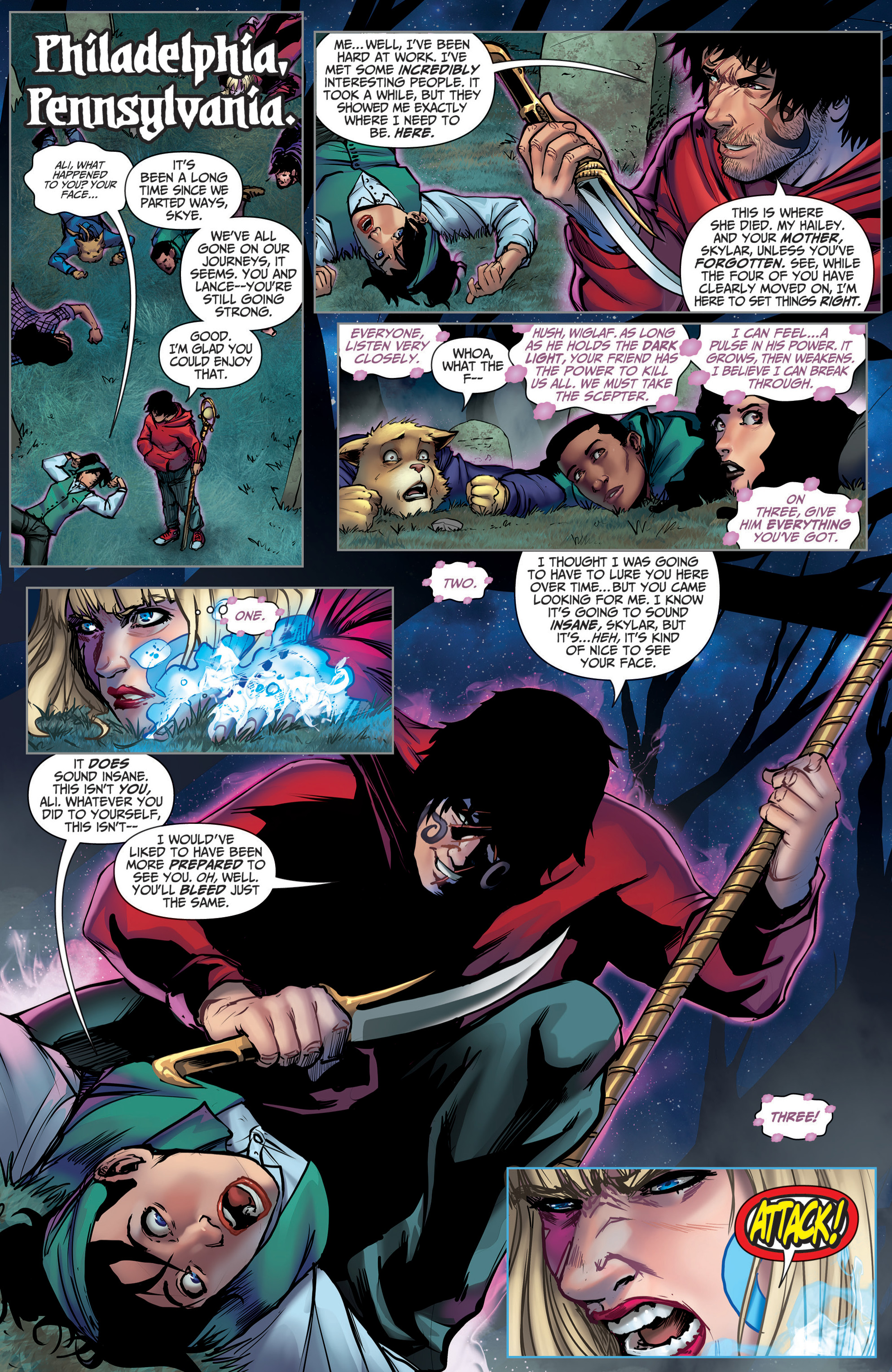 Read online Grimm Fairy Tales: Apocalypse comic -  Issue #4 - 5