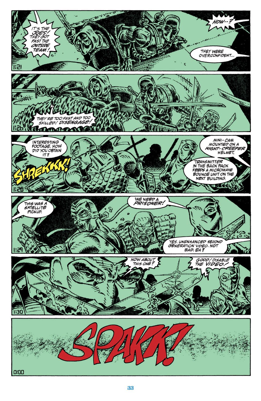 Read online Classic G.I. Joe comic -  Issue # TPB 14 (Part 1) - 33