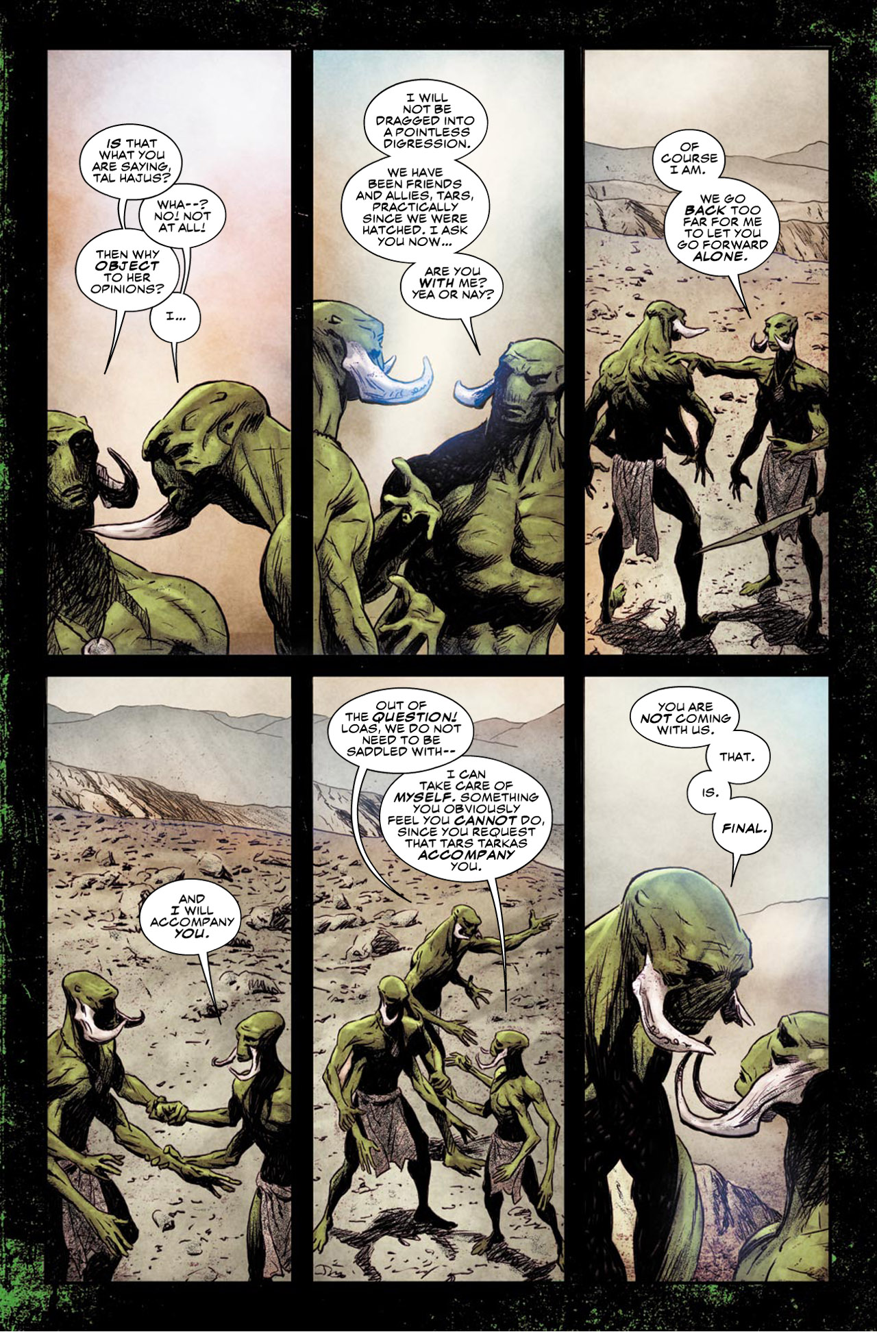 Read online John Carter: The World of Mars comic -  Issue #2 - 10