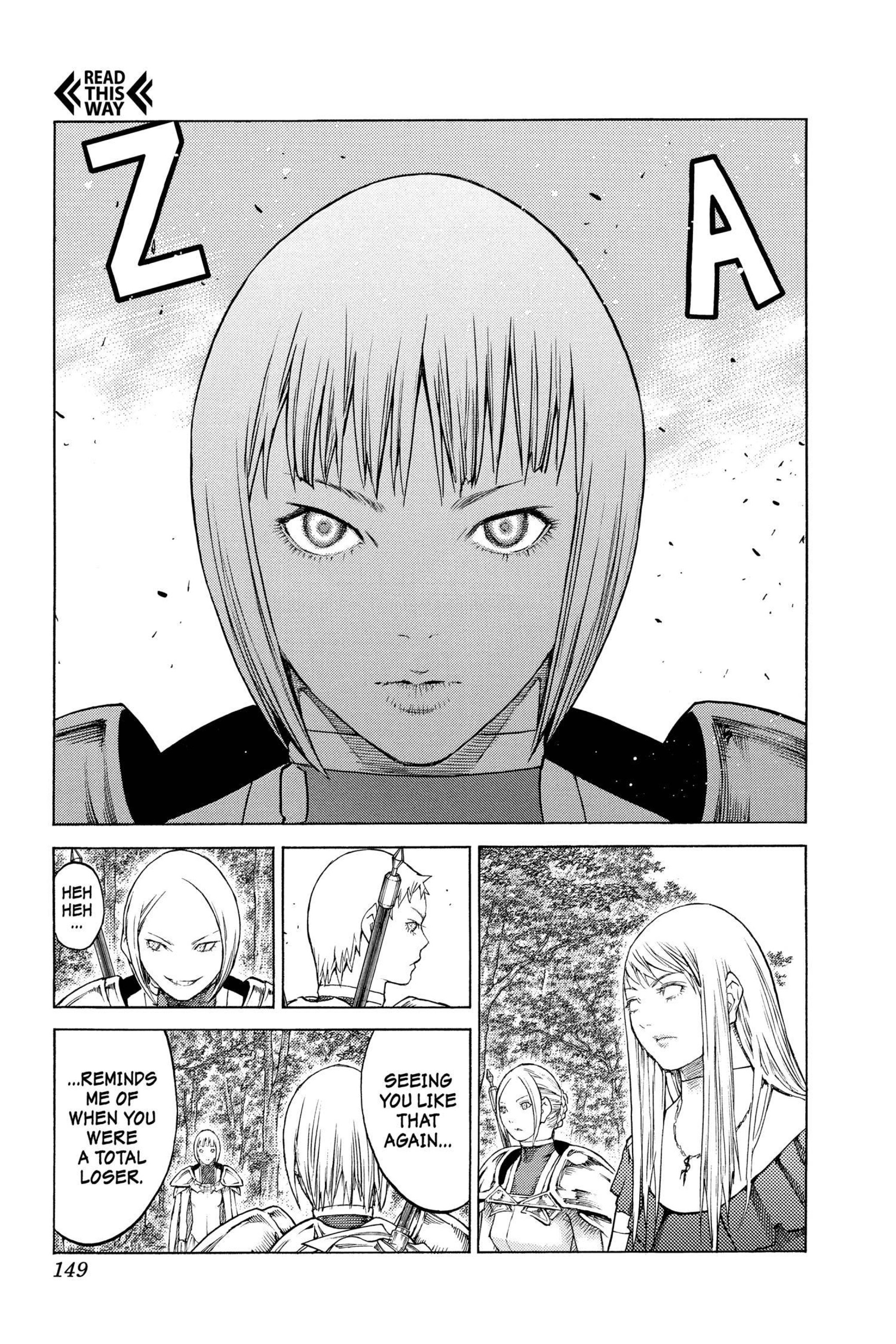 Read online Claymore comic -  Issue #23 - 135