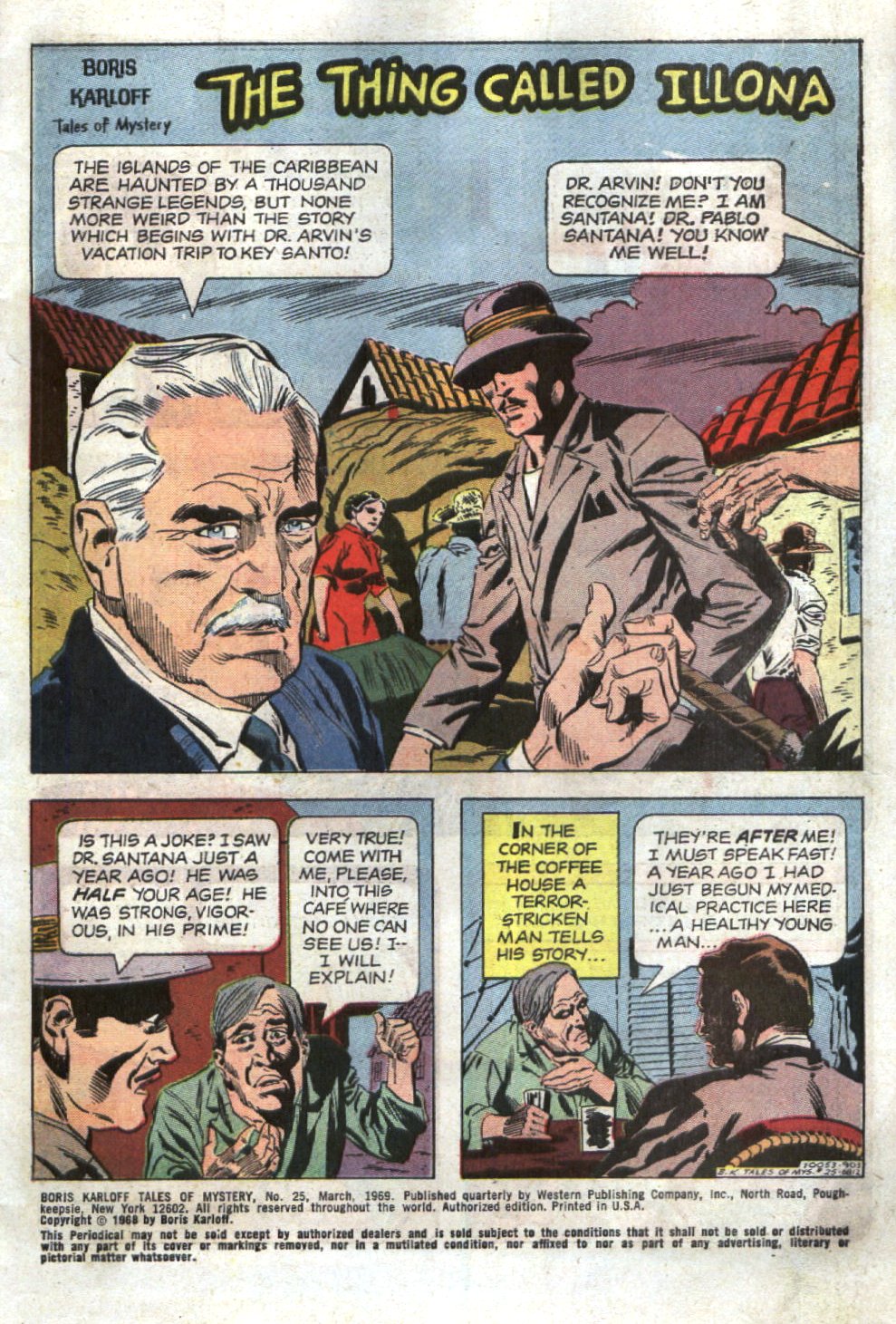 Read online Boris Karloff Tales of Mystery comic -  Issue #25 - 3