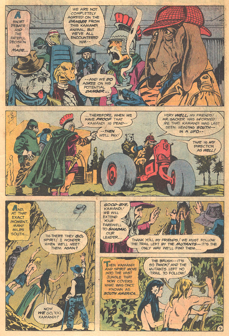 Read online Kamandi, The Last Boy On Earth comic -  Issue #52 - 11