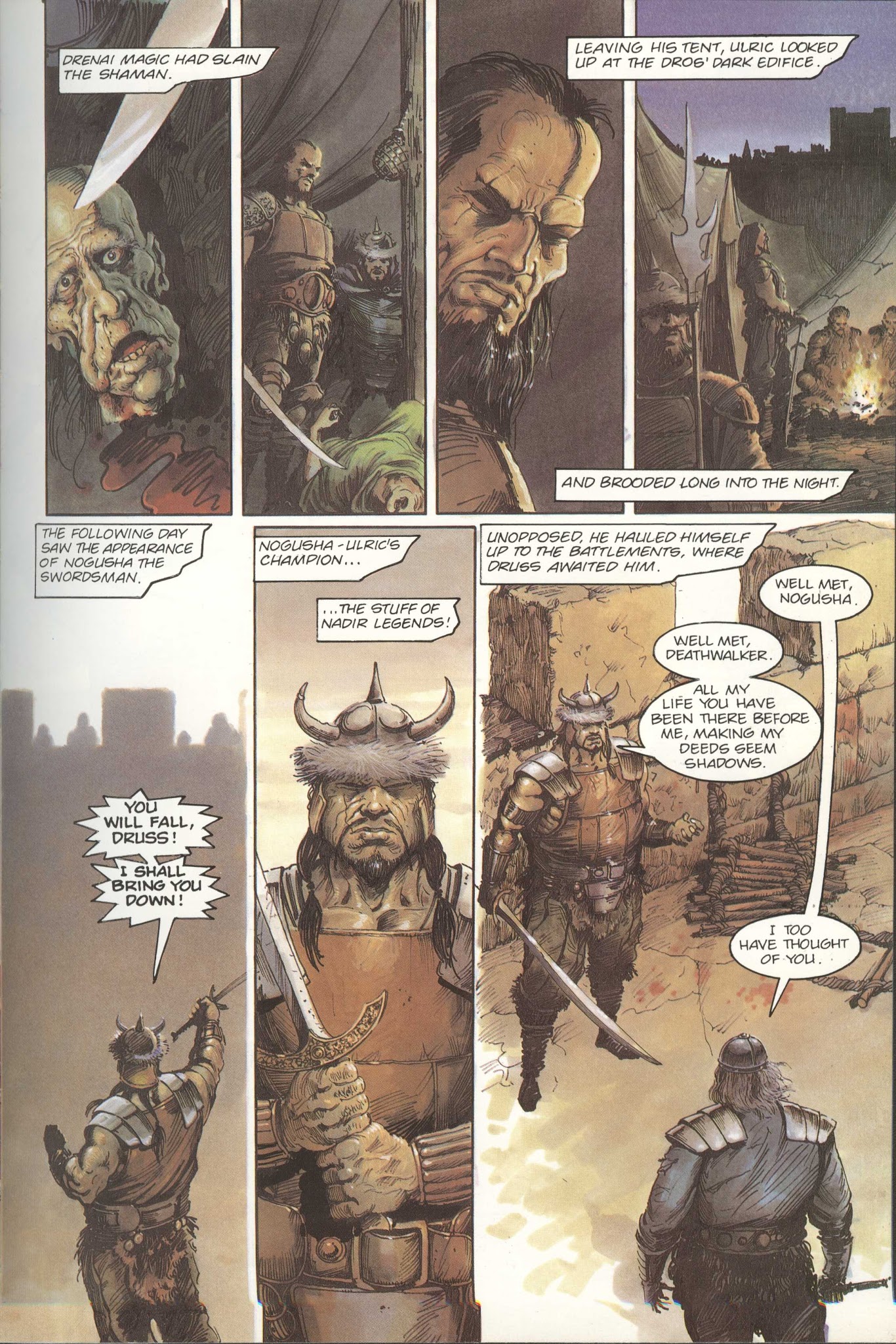 Read online David Gemmell's Legend: A Graphic Novel comic -  Issue # TPB - 78