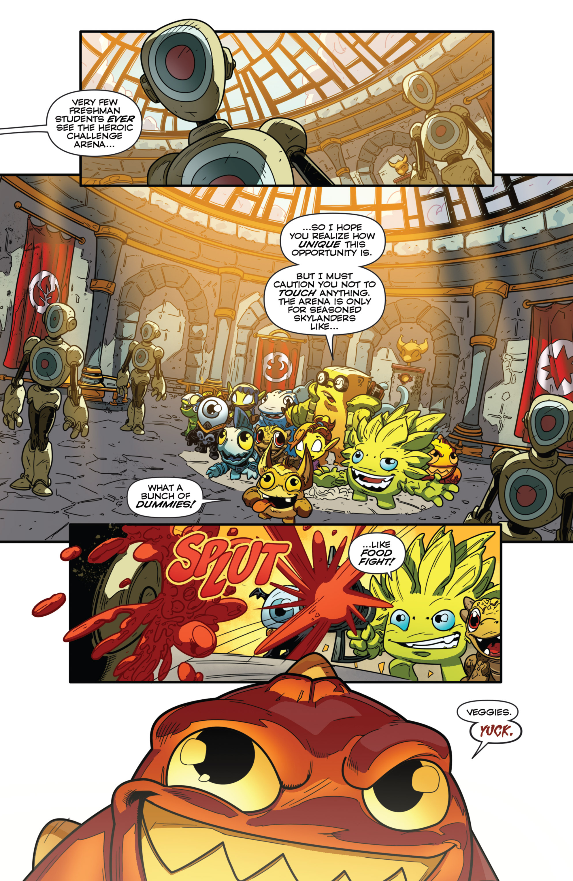 Read online Skylanders comic -  Issue #3 - 13