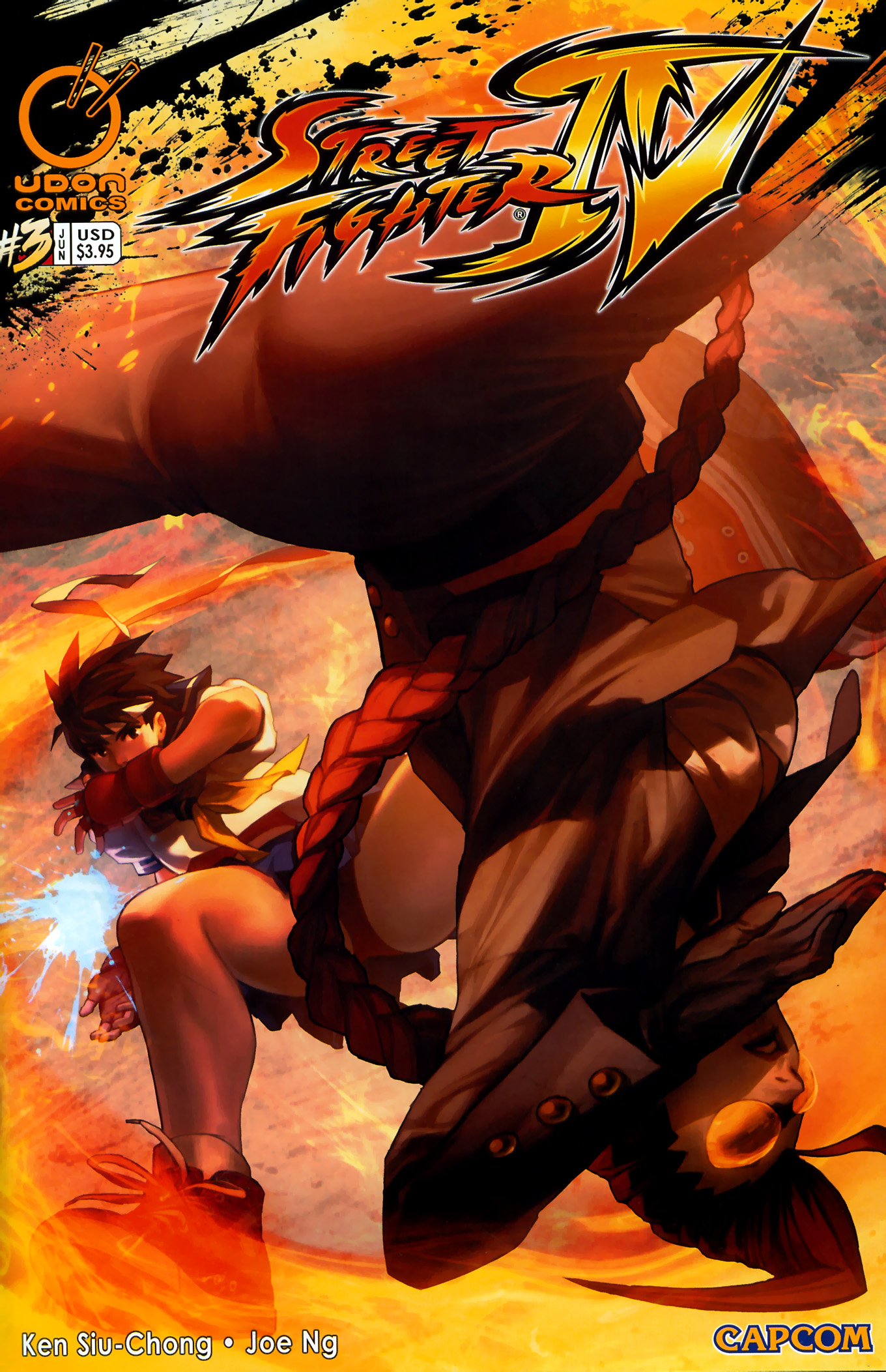 Read online Street Fighter IV comic -  Issue #3 - 1