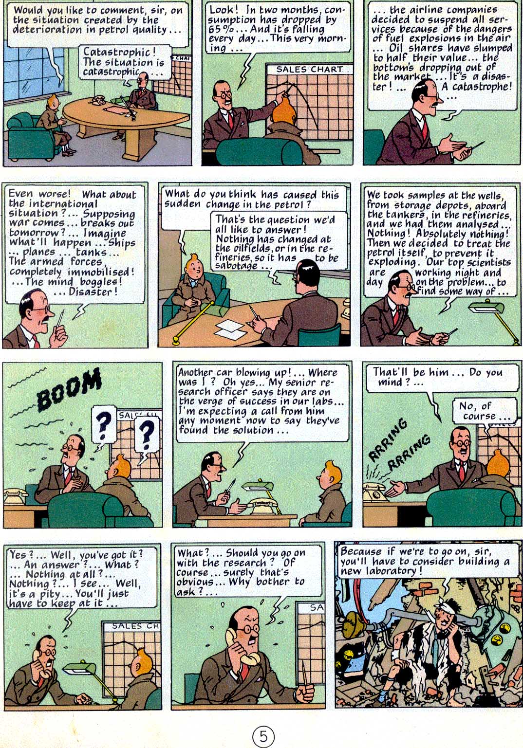 The Adventures of Tintin #15 #15 - English 9