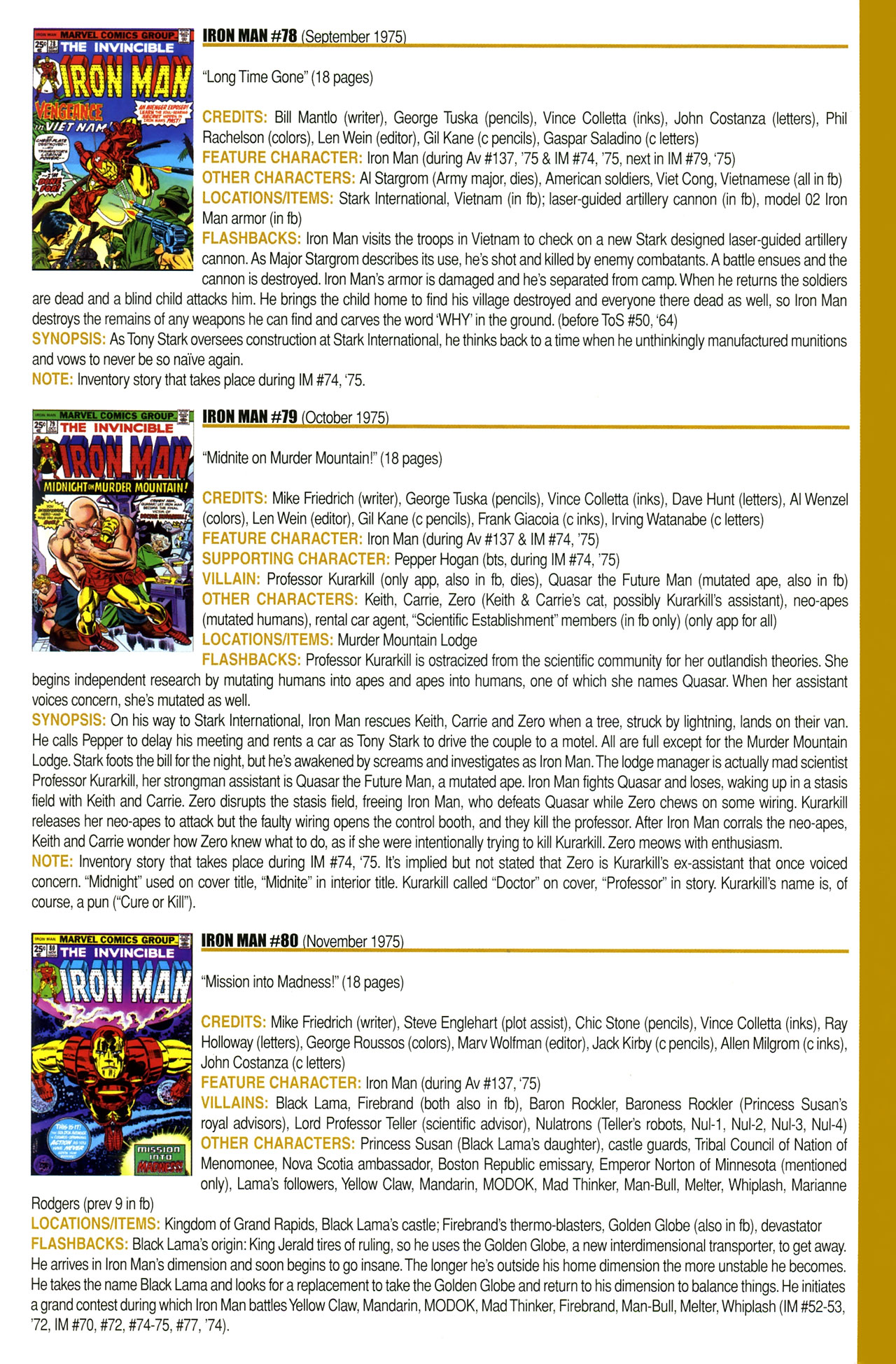 Read online Official Index to the Marvel Universe comic -  Issue #4 - 29