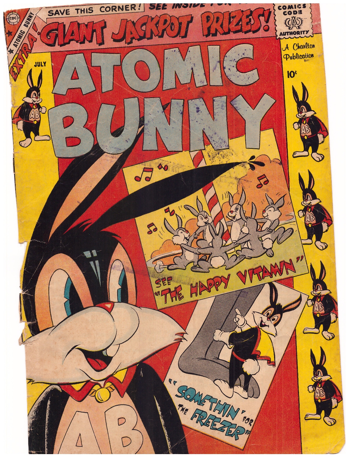 Read online Atomic Bunny comic -  Issue #17 - 1
