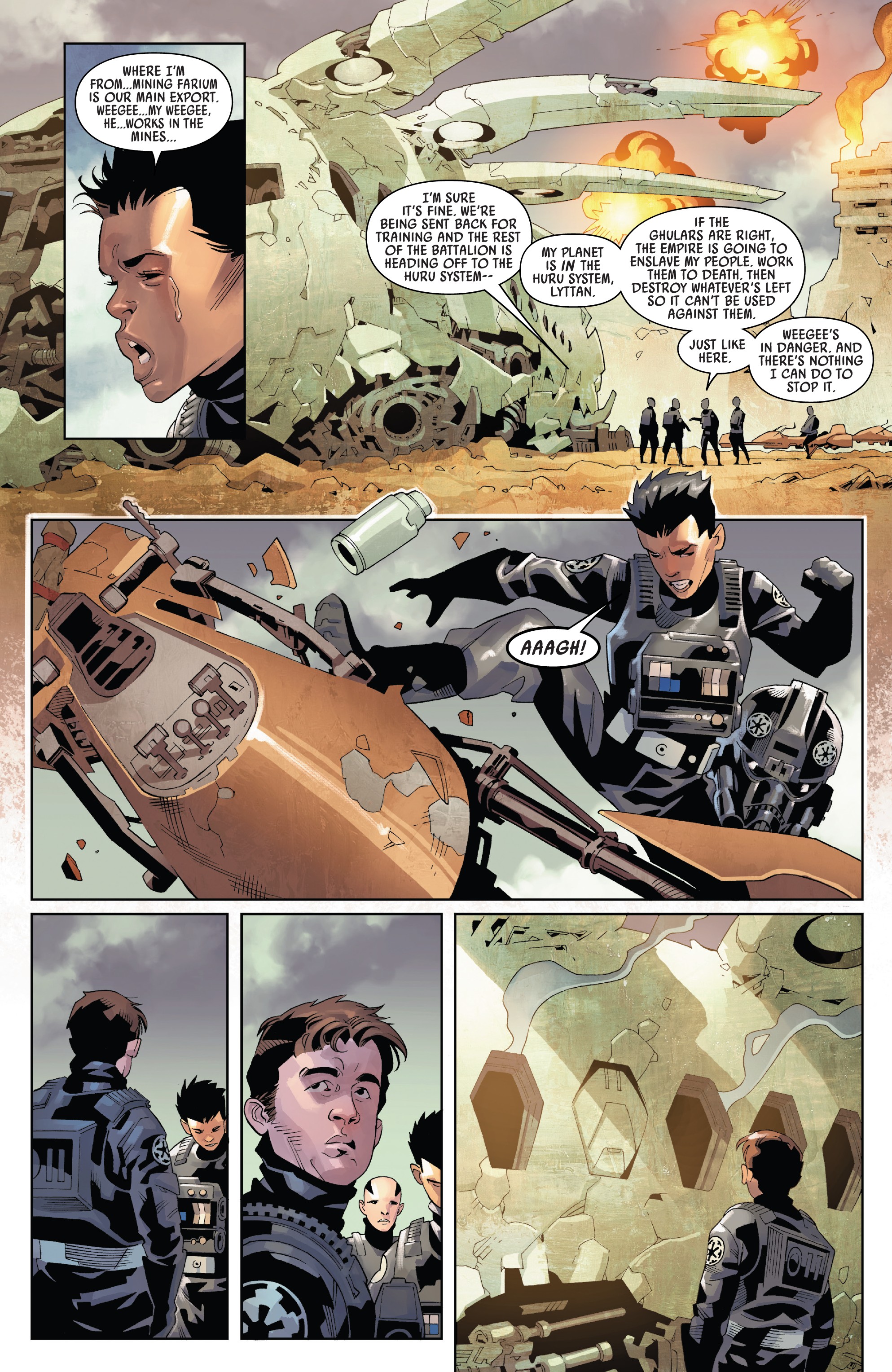 Read online Star Wars: Han Solo - Imperial Cadet comic -  Issue #5 - 15