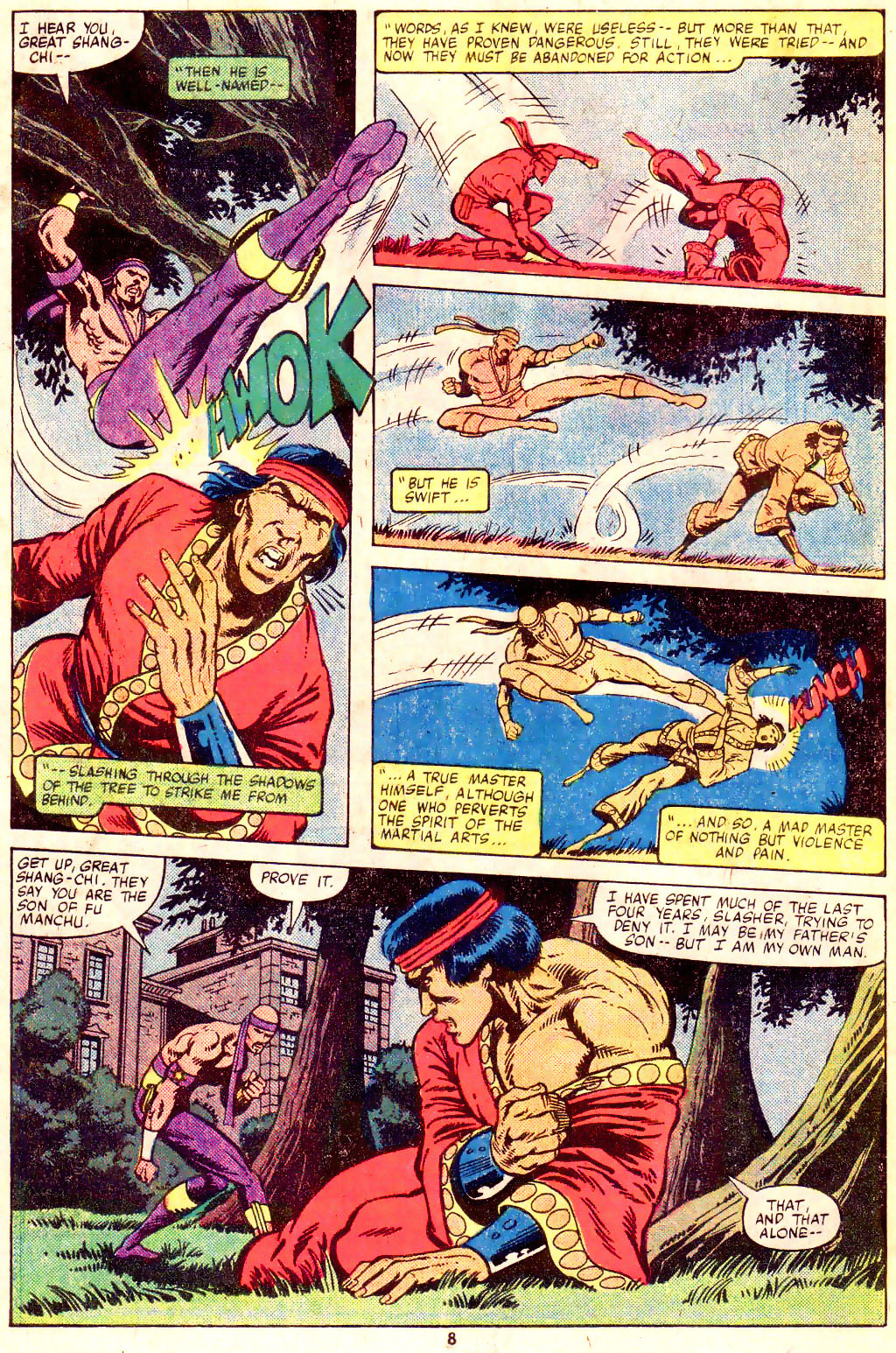 Read online Master of Kung Fu (1974) comic -  Issue #98 - 8
