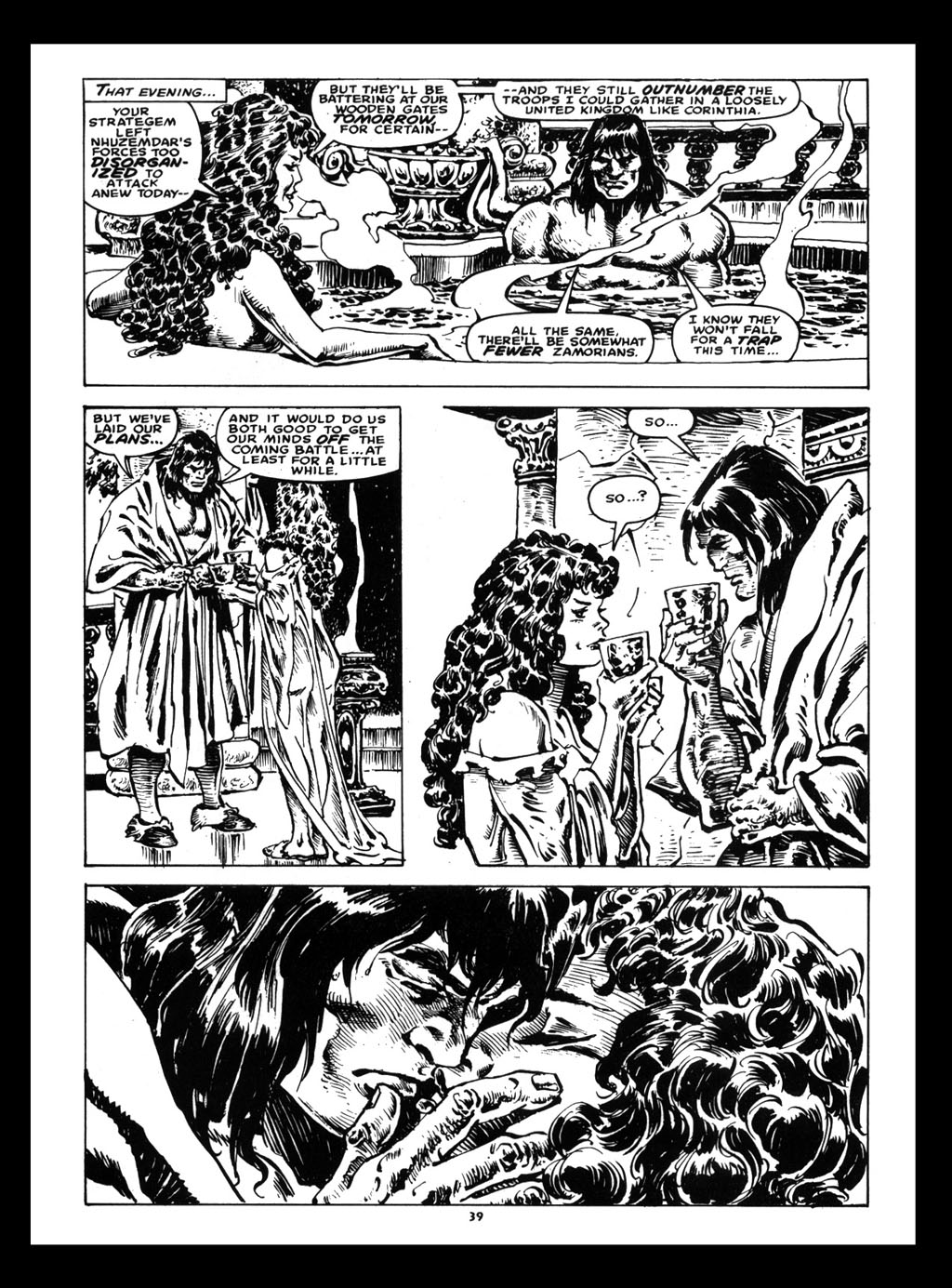 Read online The Savage Sword Of Conan comic -  Issue #212 - 40
