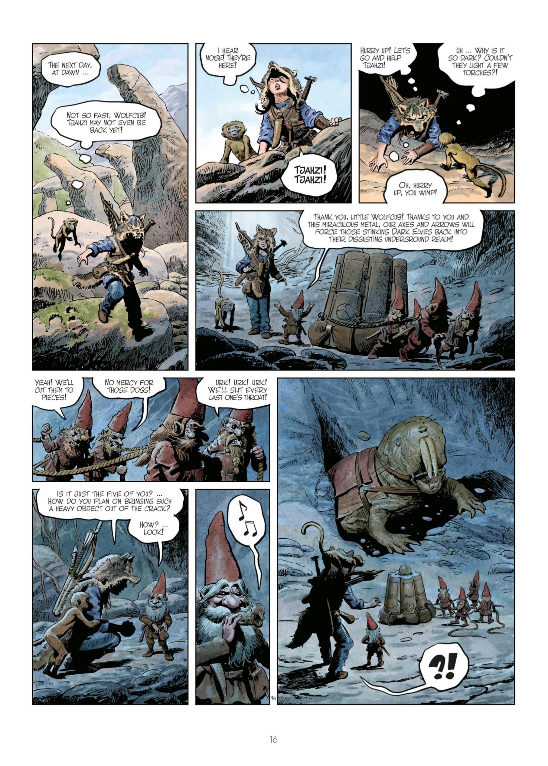 Read online The World of Thorgal: Wolfcub comic -  Issue #6 - 18