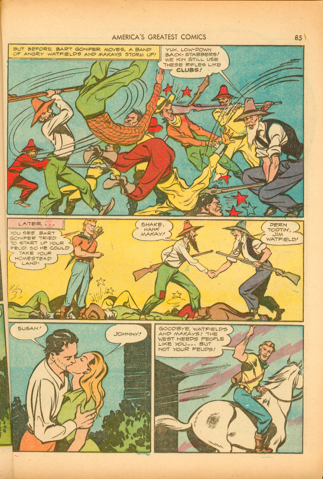 Read online America's Greatest Comics comic -  Issue #8 - 85