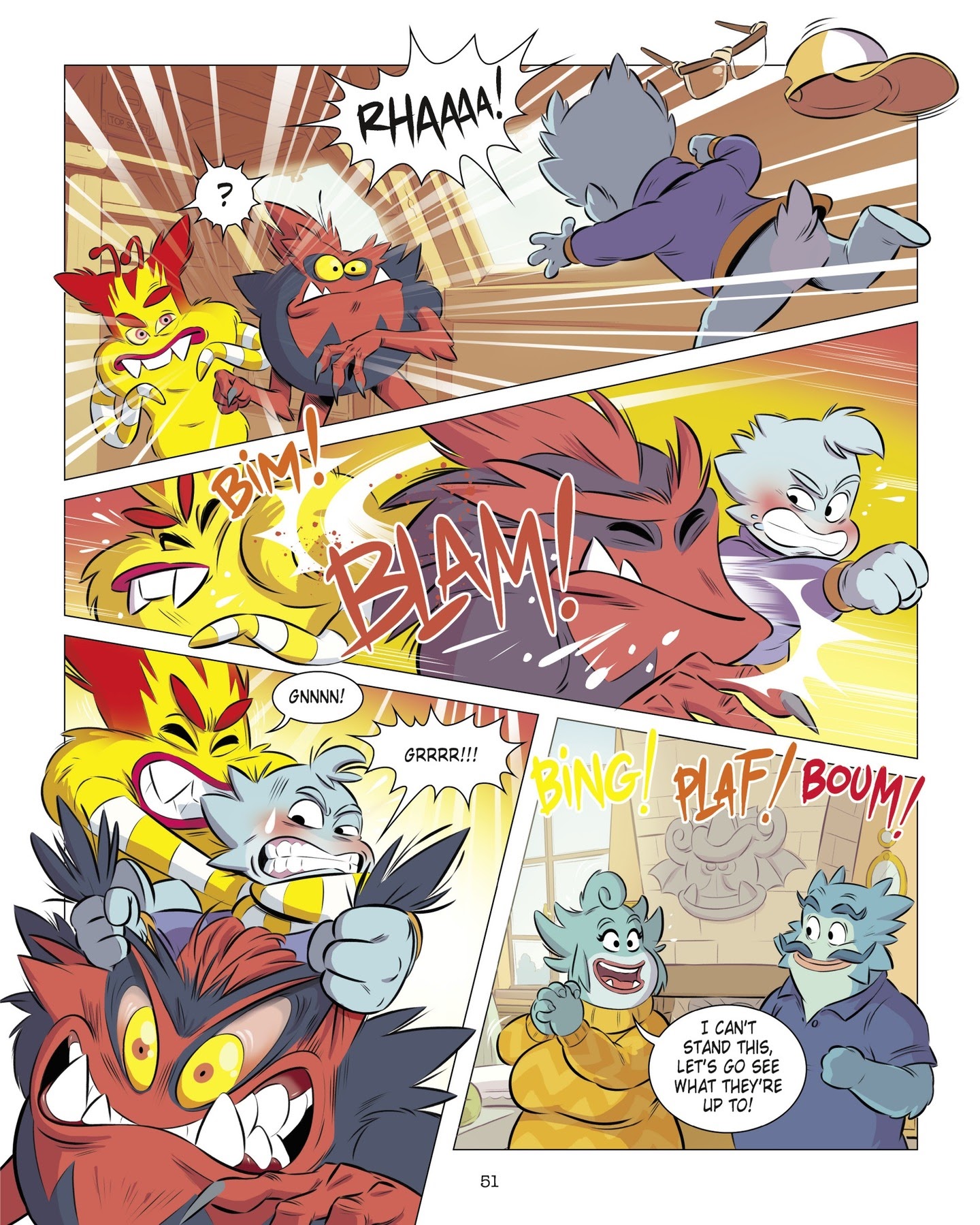 Read online The School for Little Monsters: It's Tough Being Flop comic -  Issue # TPB - 51