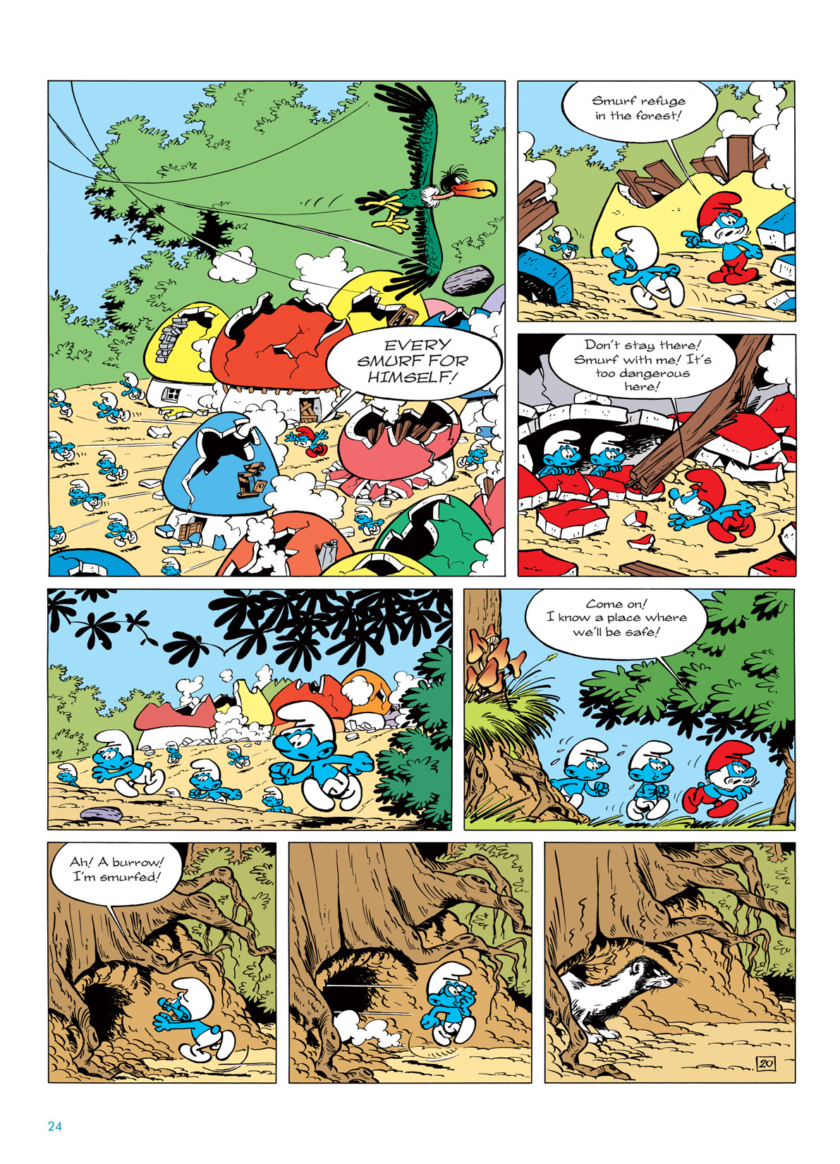 Read online The Smurfs comic -  Issue #6 - 24