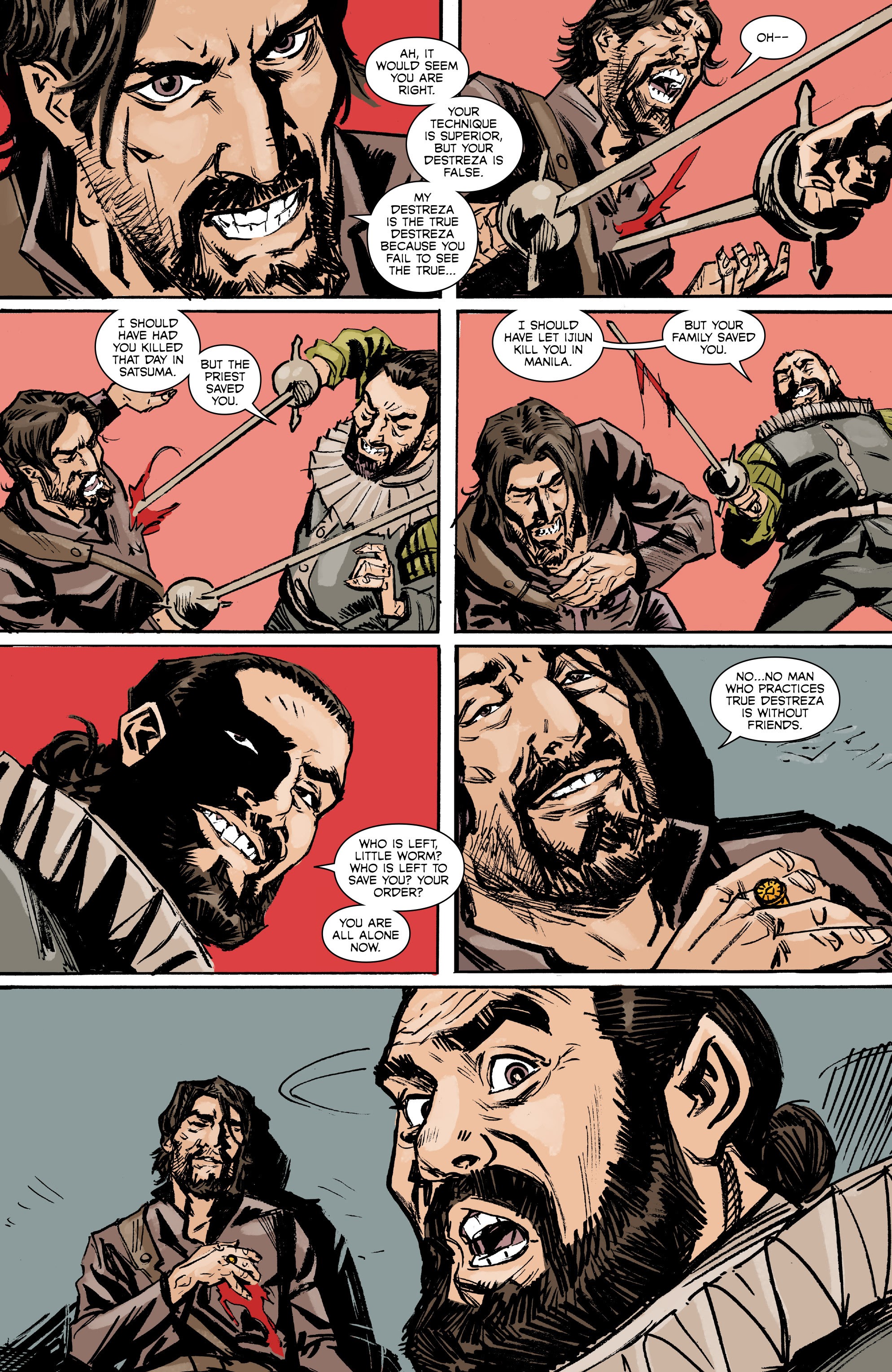 Read online Cimarronin: Fall of the Cross comic -  Issue # TPB - 66